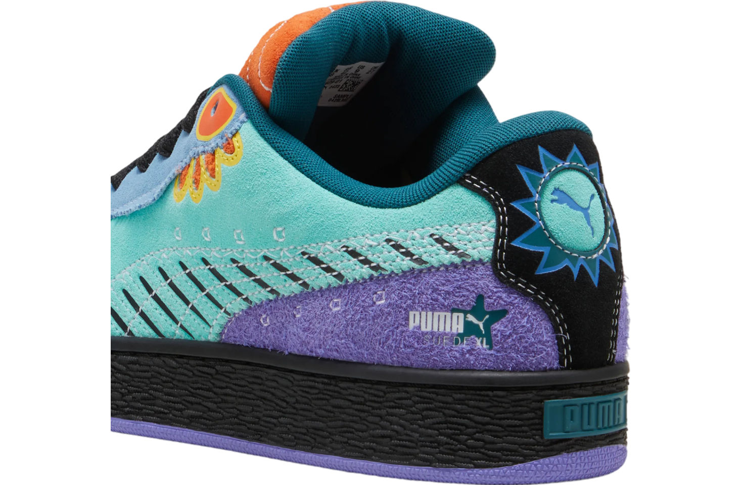 Puma Suede XL Dia De Los Muertos Mint / Dark Amethyst