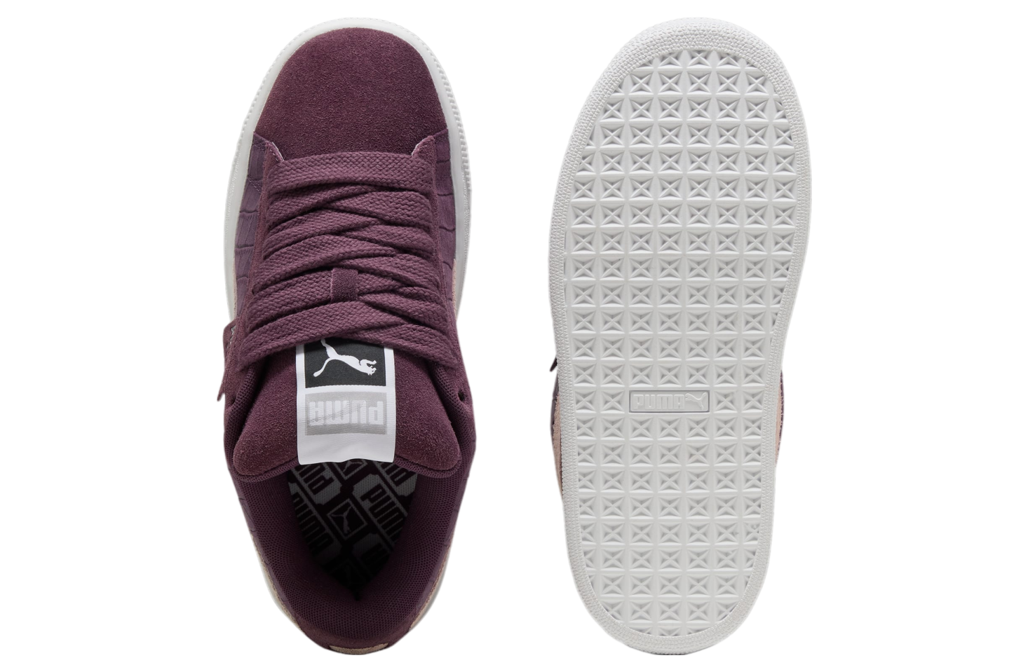 Puma Suede Xl Elevated WMNS Midnight Plum / White