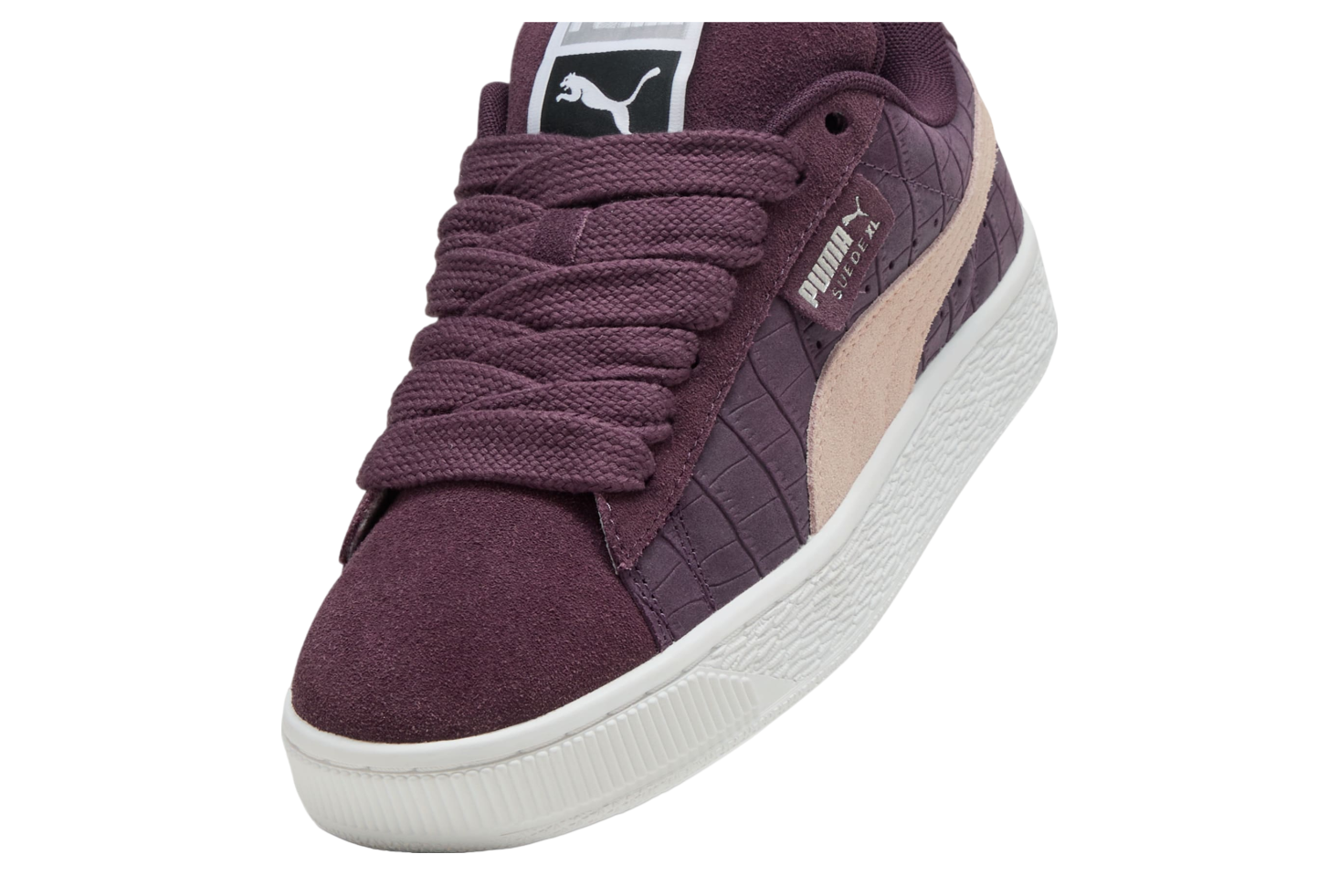 Puma Suede Xl Elevated WMNS Midnight Plum / White