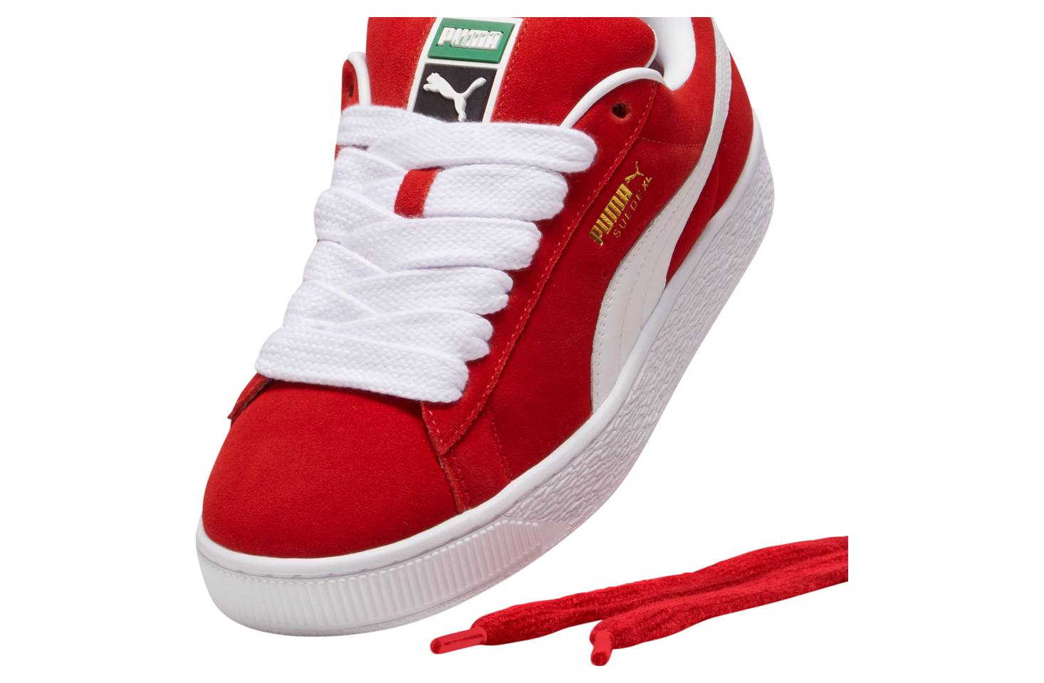 Puma Suede XL For All Time Red White Oct 2024 395205 03 KicksOnFire