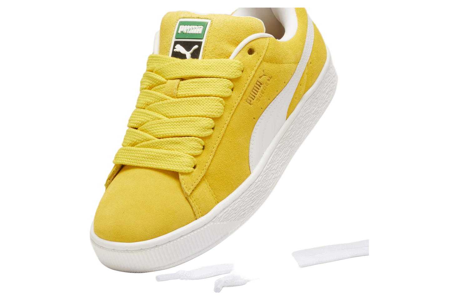 Puma Suede Xl Fresh Pear / White