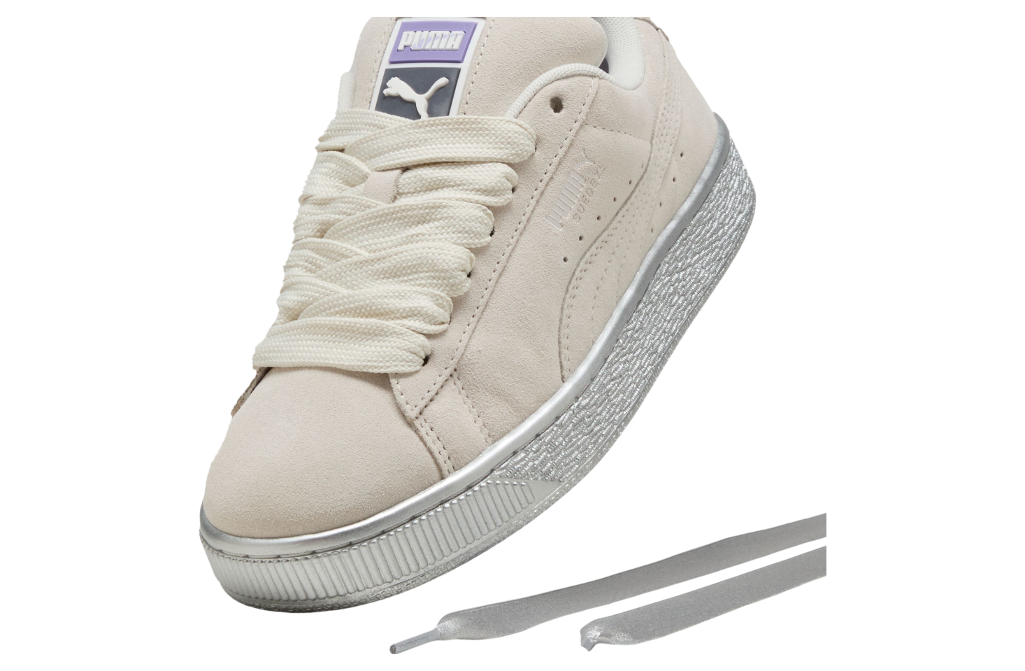 Puma Suede XL Galactic Vapor Gray / Silver