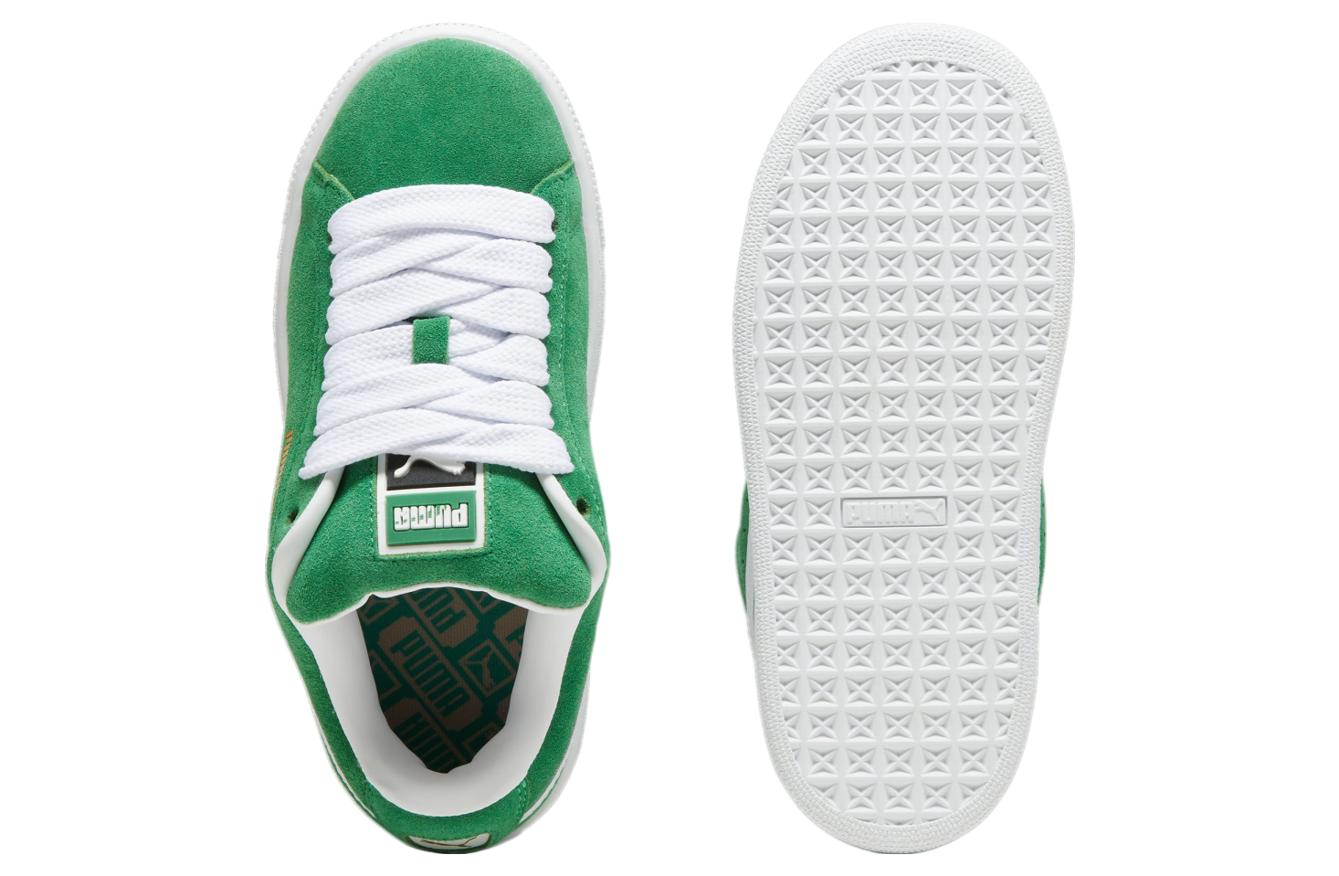 Puma Suede Xl GS Archive Green / White