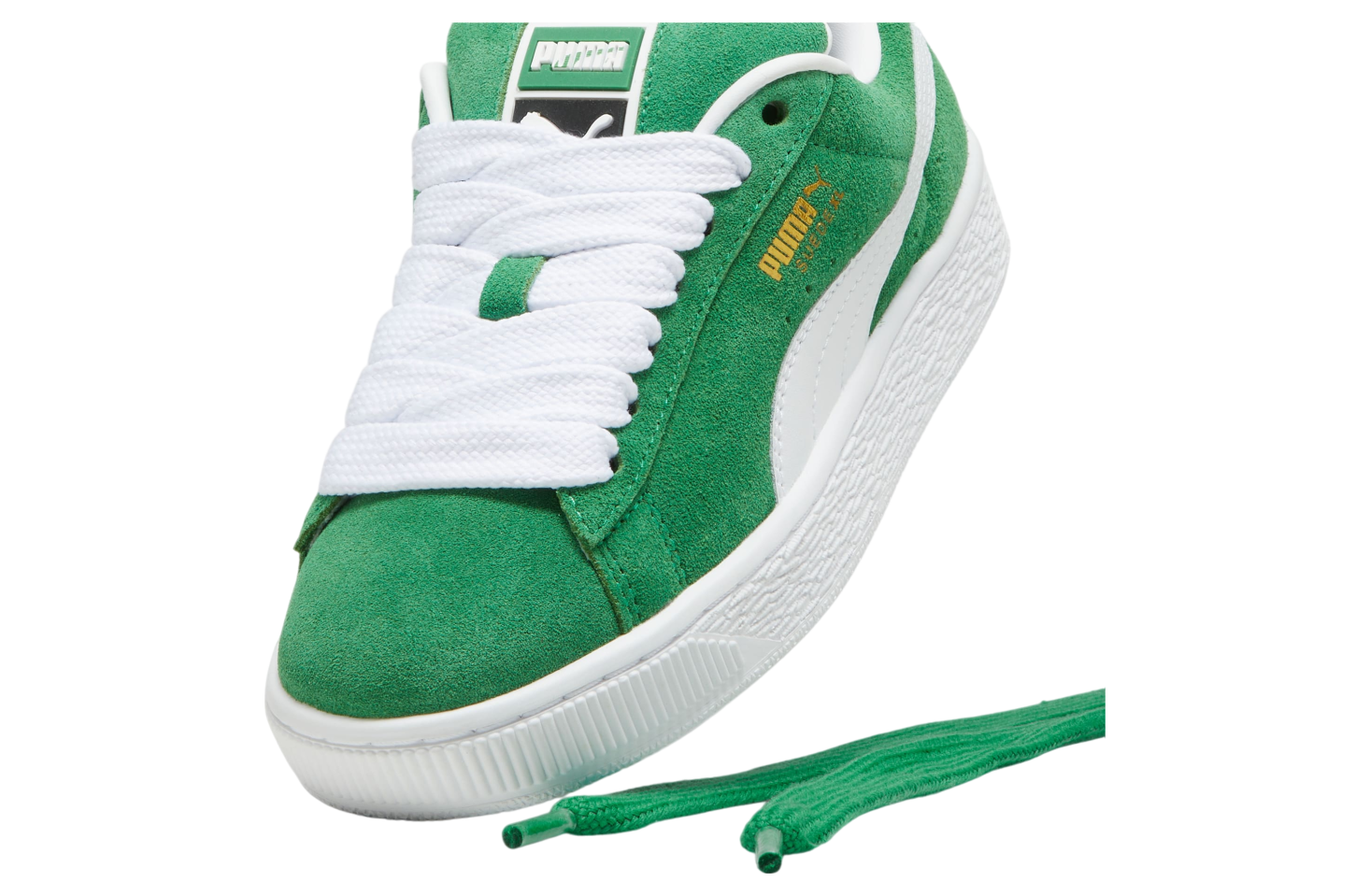 Puma Suede Xl GS Archive Green / White