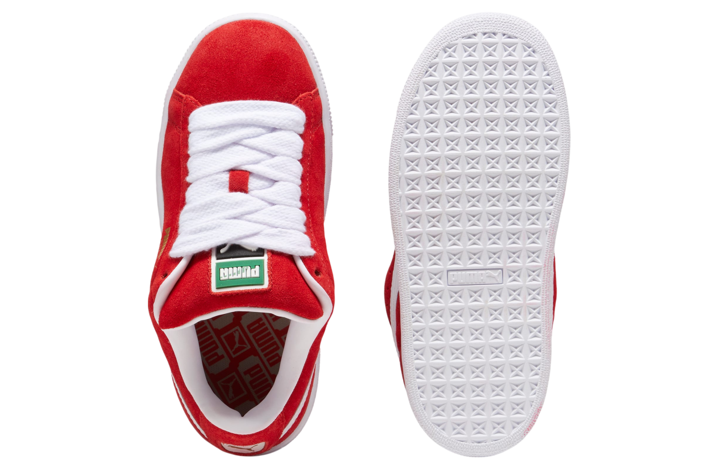 Puma Suede Xl Gs For All Time Red / White