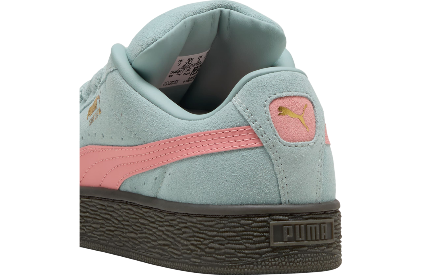 Puma Suede Xl Gs Modern Mint / Pink Fruit