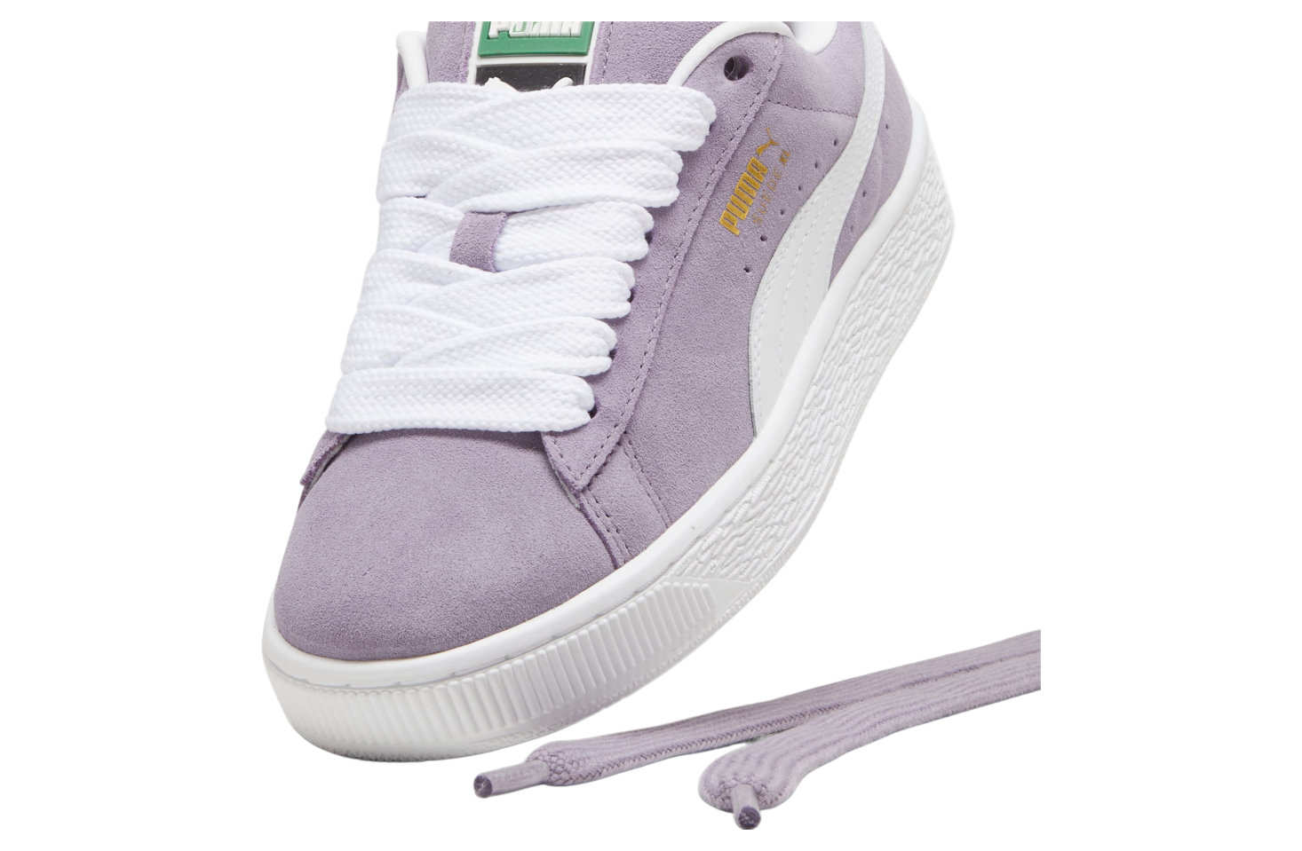 Puma Suede Xl GS Pale Plum / White