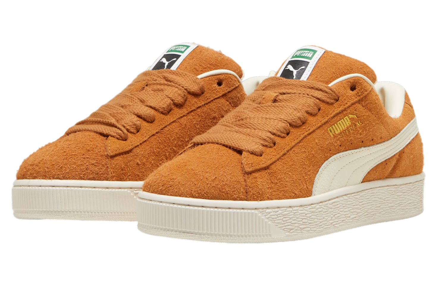 Puma Suede Xl Hairy Caramel Latte / Frosted Ivory