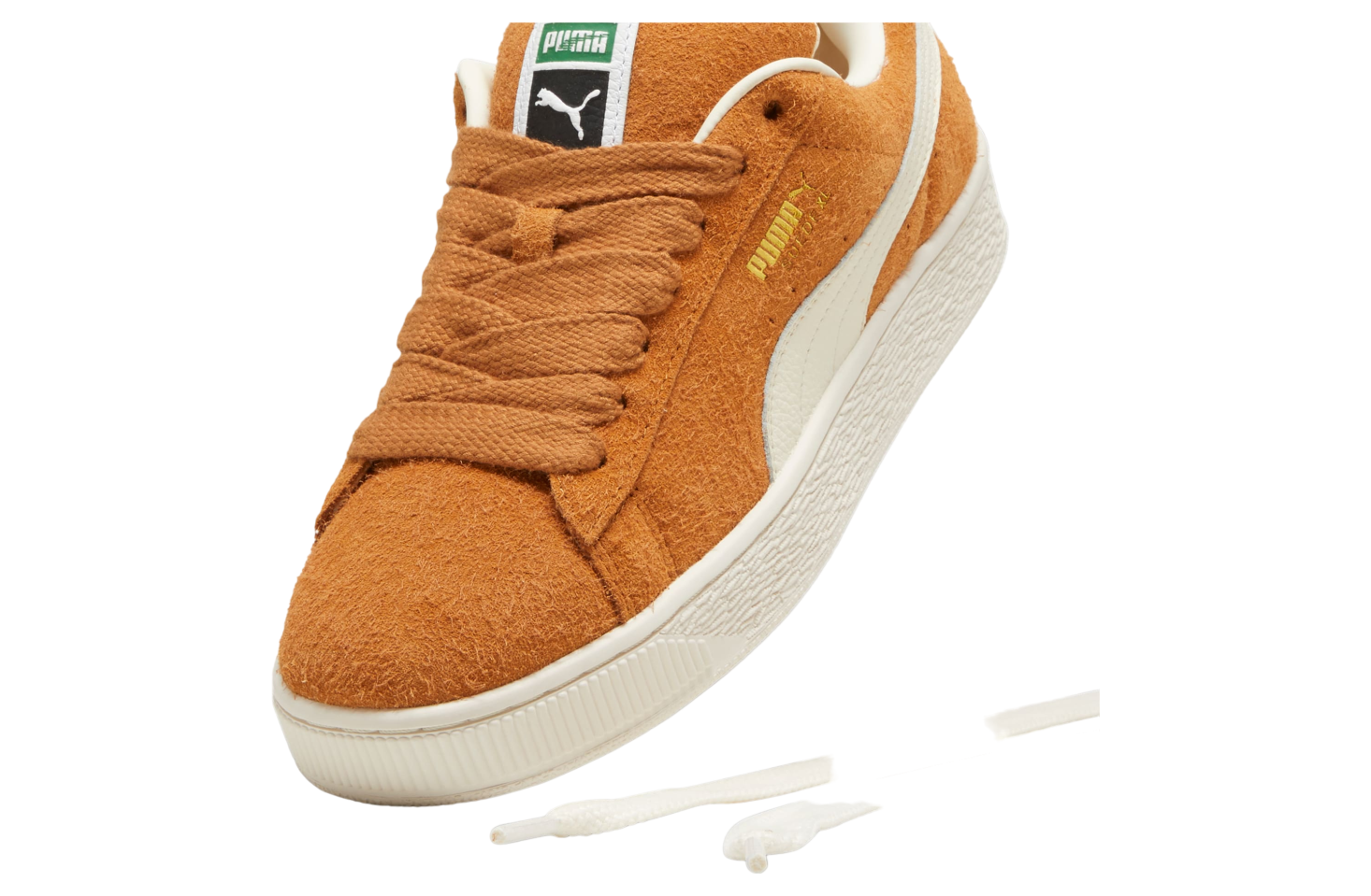 Puma Suede Xl Hairy Caramel Latte / Frosted Ivory