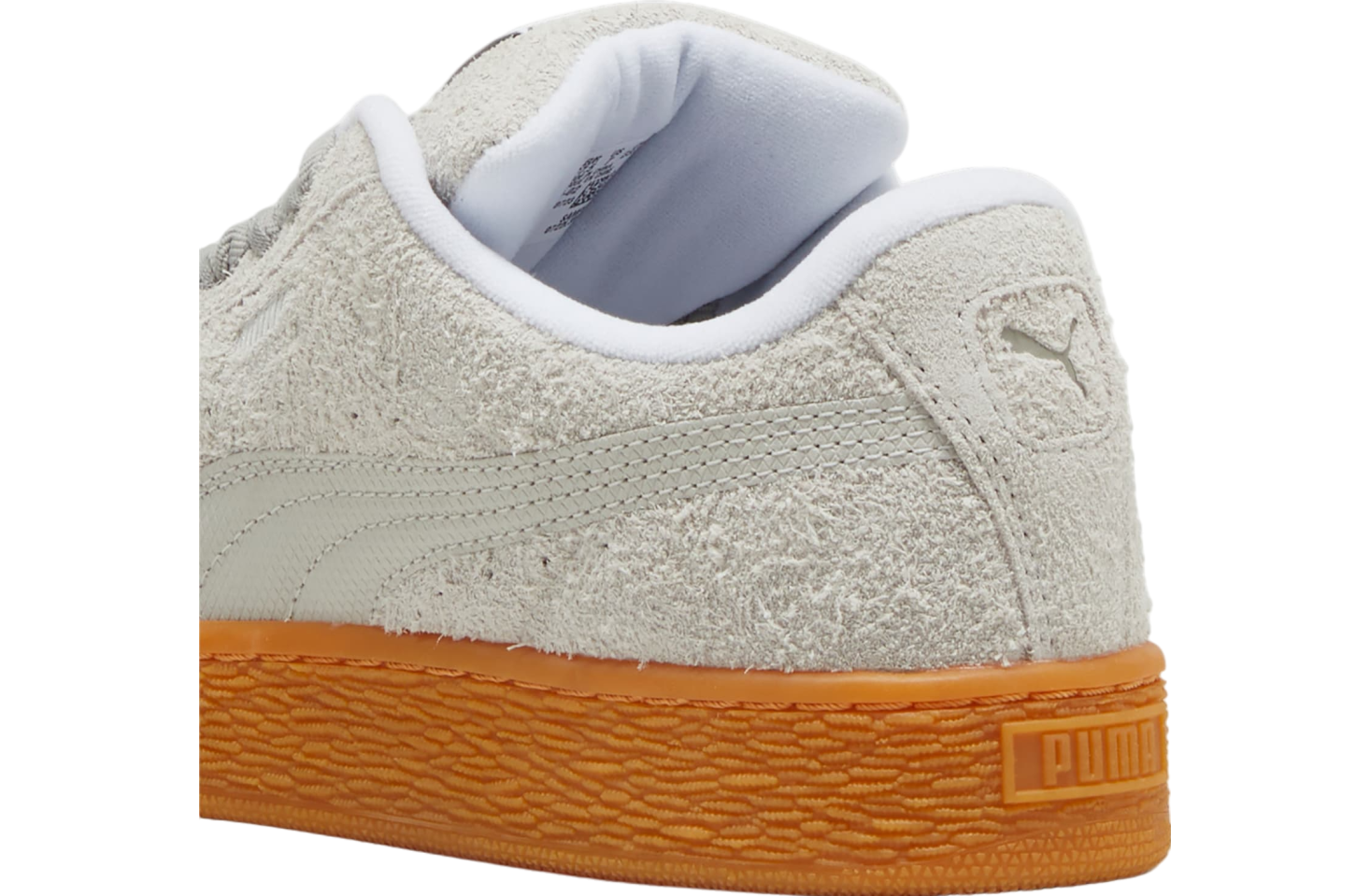 Puma Suede Xl Hairy Feather Gray / Gum