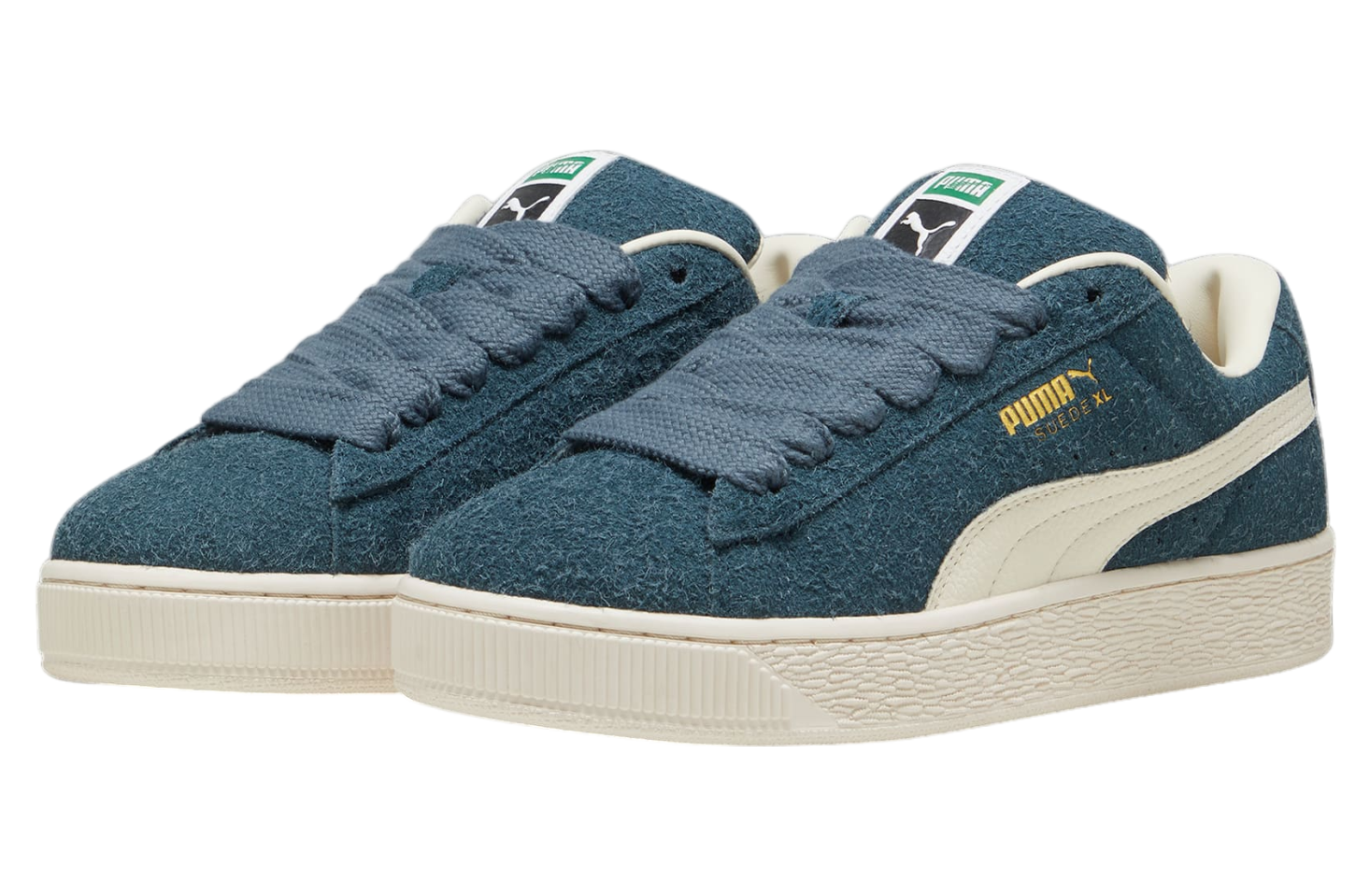 Puma Suede Xl Hairy Gray Skies / Frosted Ivory