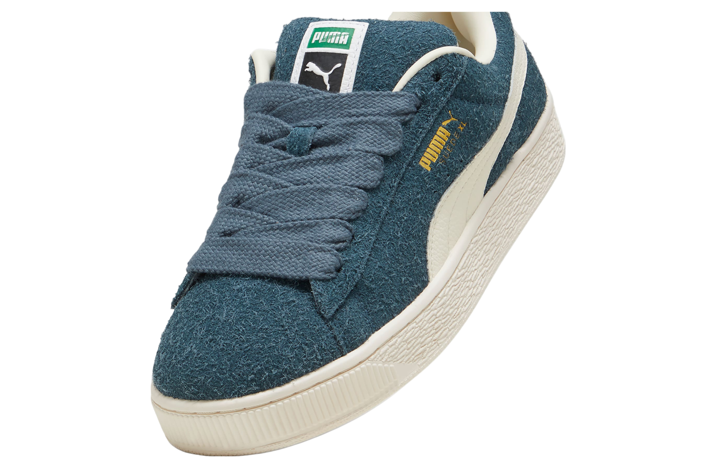 Puma Suede Xl Hairy Gray Skies / Frosted Ivory