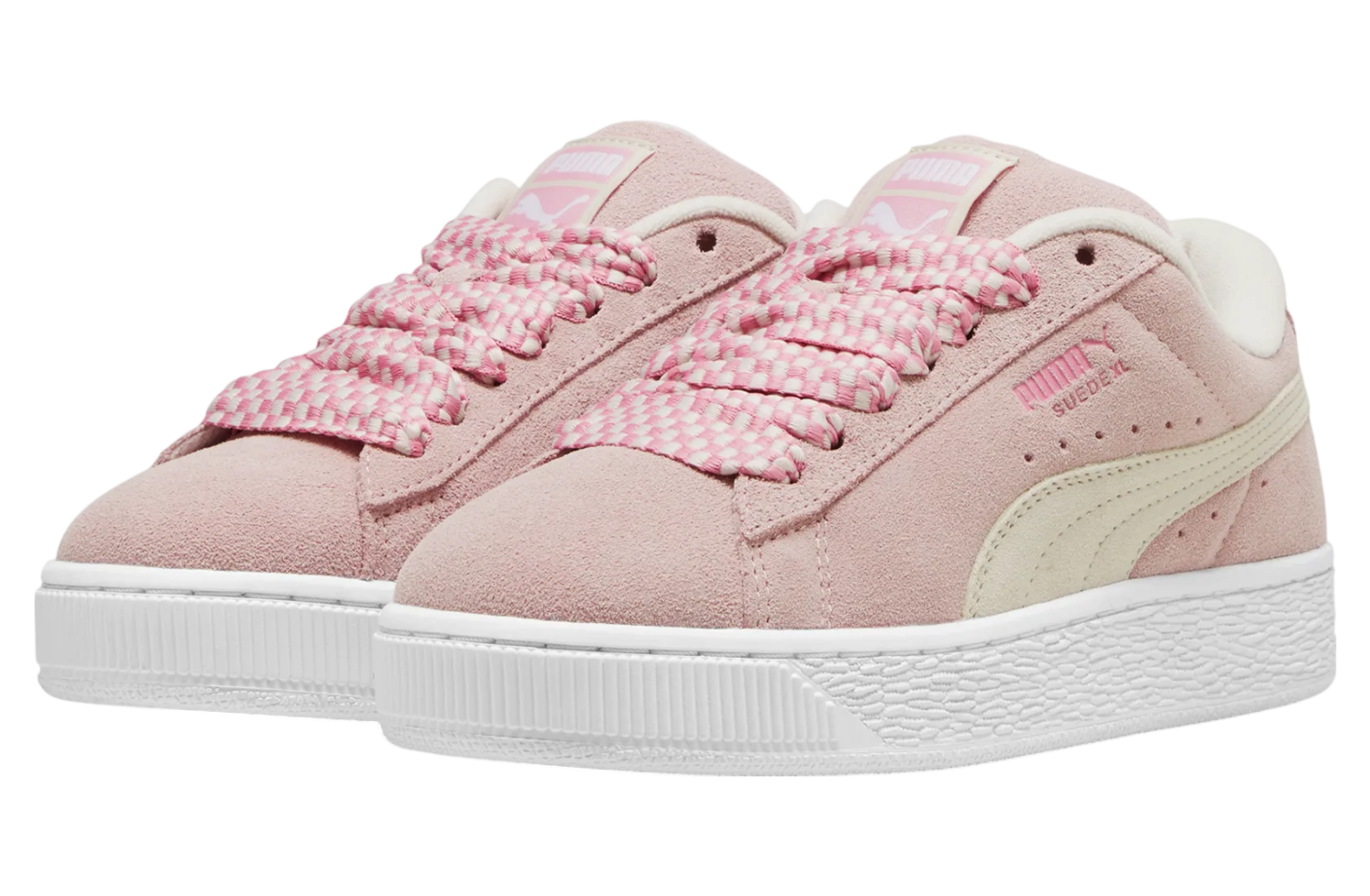 Puma Suede XL Lace WMNS Mauve Mist / White