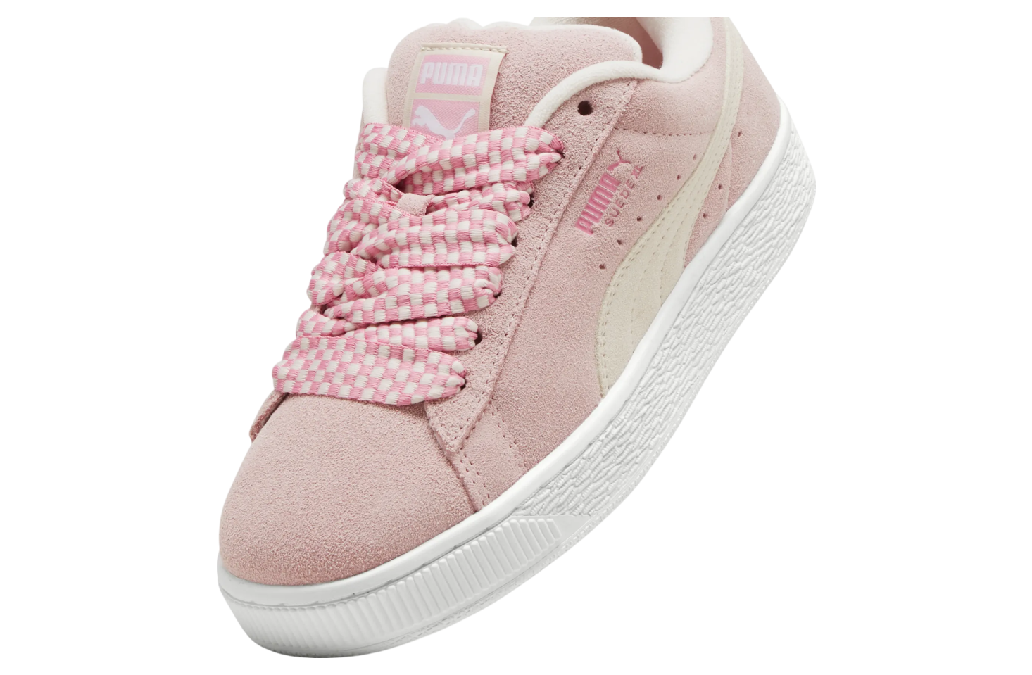 Puma Suede XL Lace WMNS Mauve Mist / White