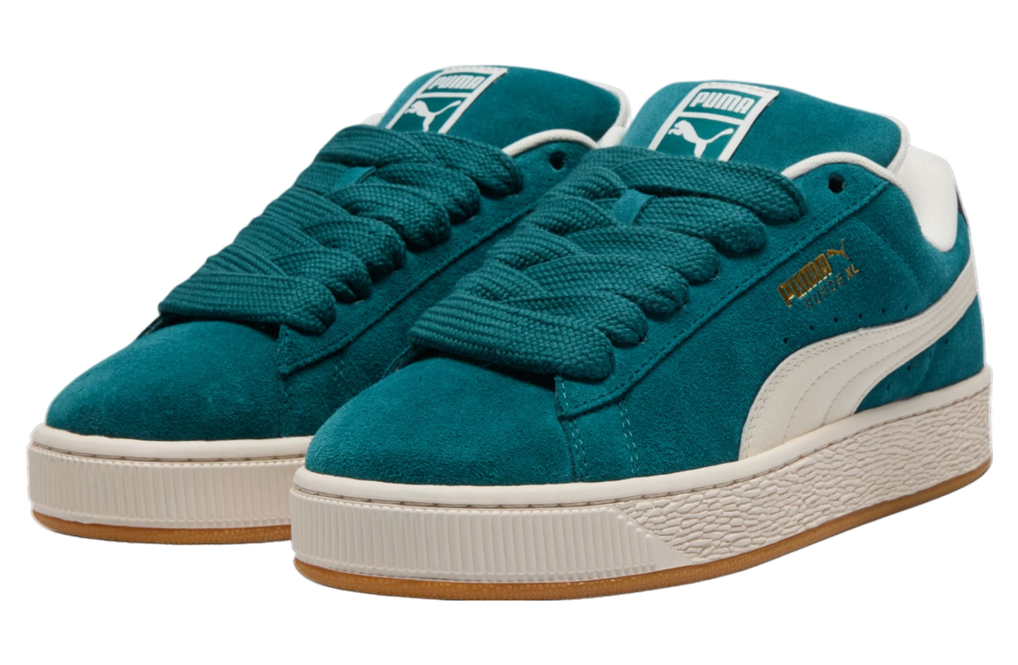 Puma Suede Xl Levels Cold Green / Frosted Ivory