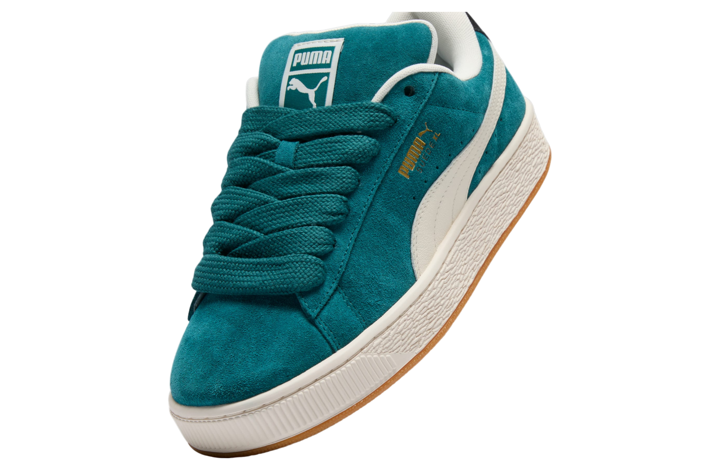 Puma Suede Xl Levels Cold Green / Frosted Ivory