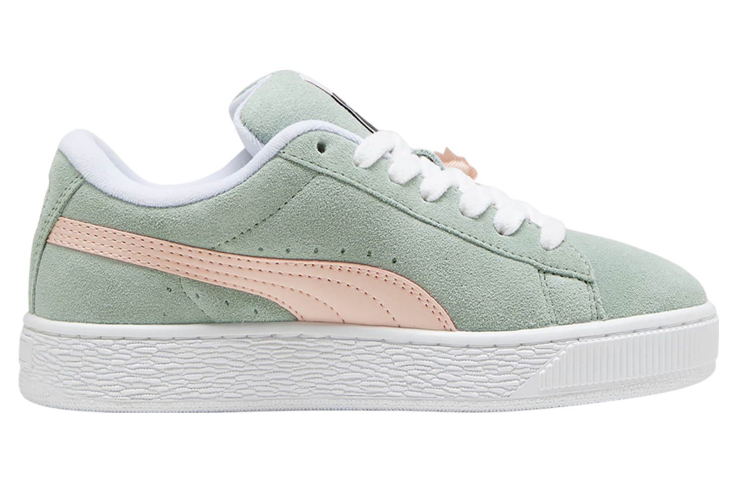 Puma Suede XL Merry X-Mas Green Fog / Island Pink