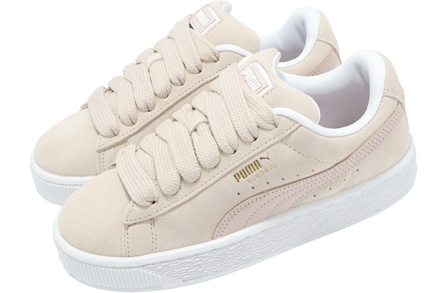Puma Suede XL Pink / White