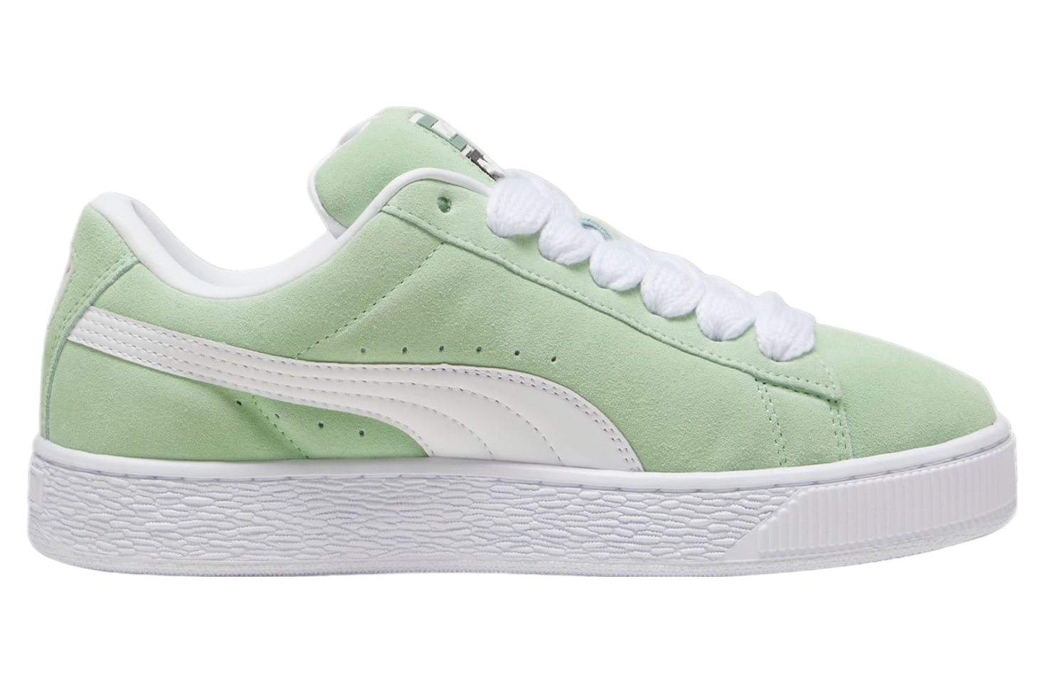 Puma Suede Xl Pure Green White Jun 2024 395205 07 KicksOnFire