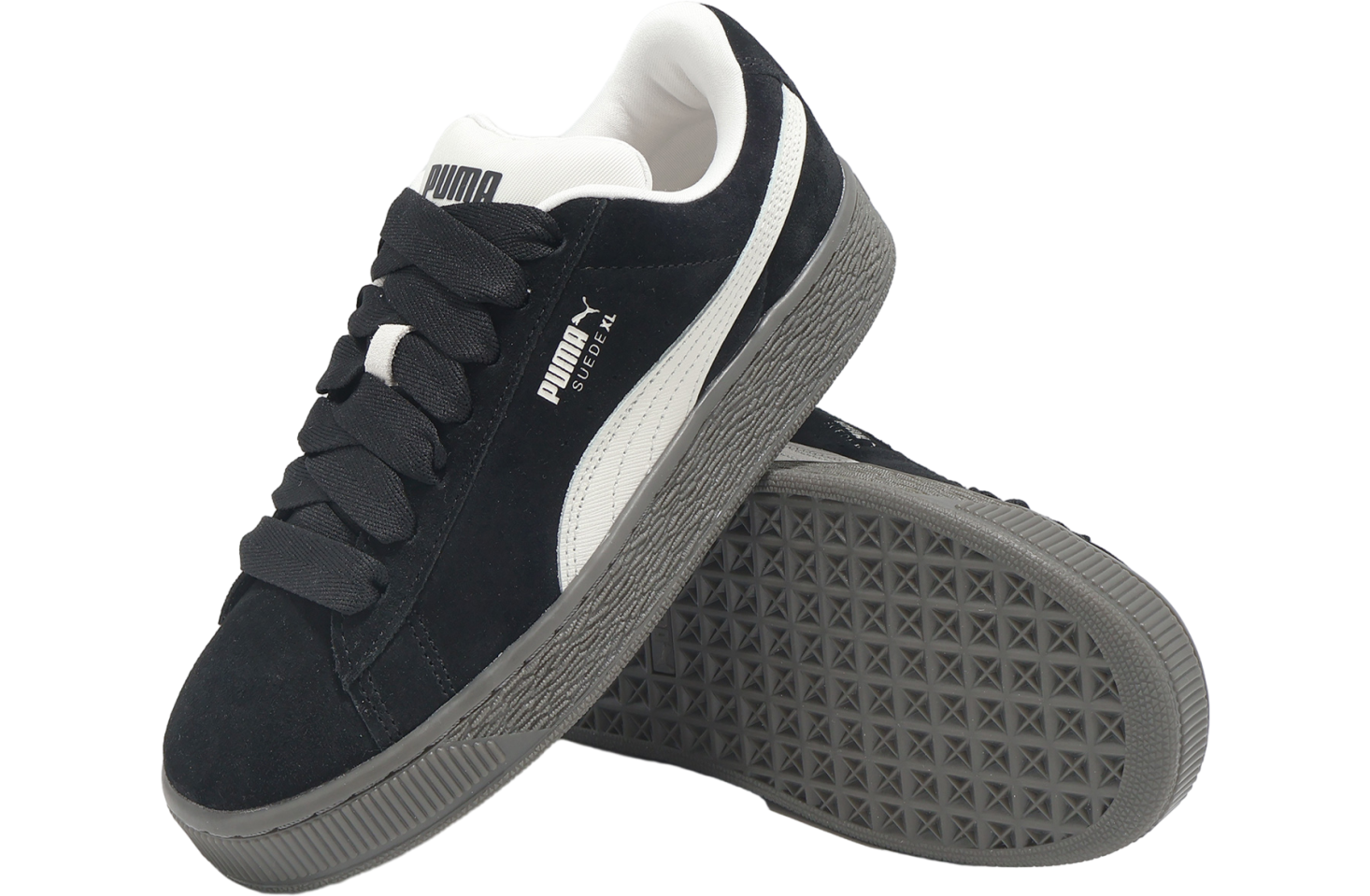Puma Suede Xl Quiet Lux Wmns Black / White Puma Suede Xl Quiet Lux Wmns Black / White