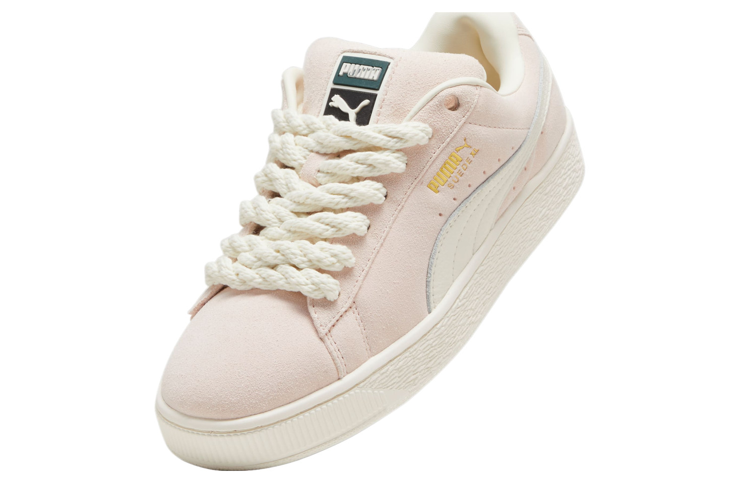 Puma Suede Xl Rope Warm White / Island Pink