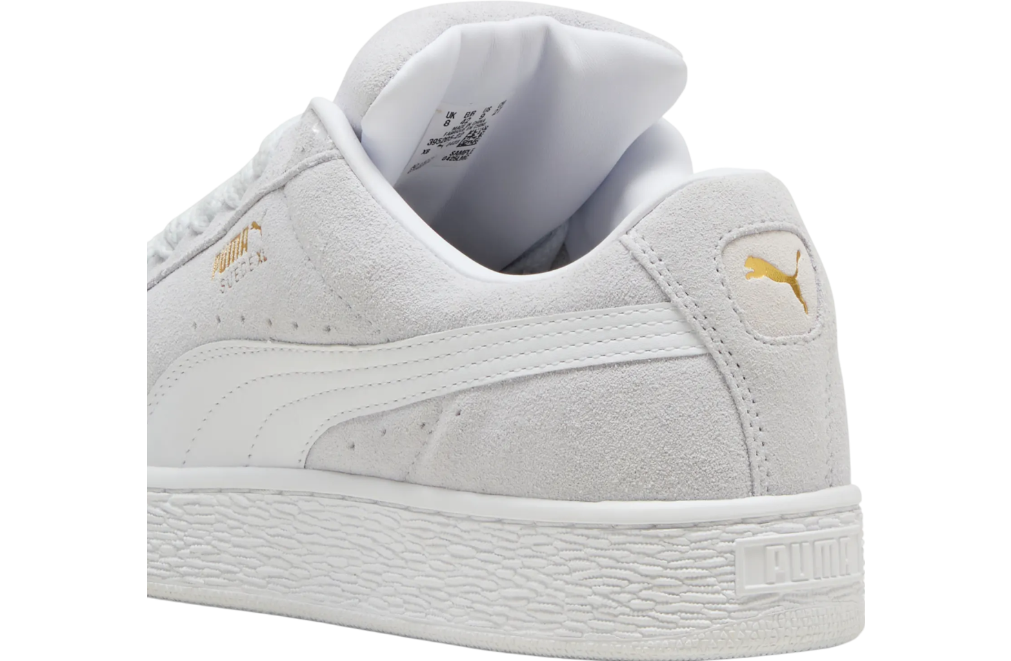 Puma Suede XL Silver Mist White Oct 2024 395205 22 KicksOnFire