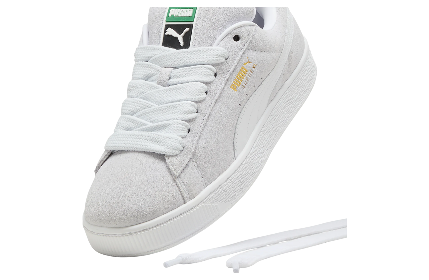 Puma Suede XL Silver Mist / White