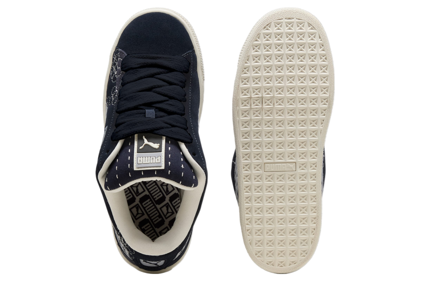 Puma Suede Xl Skate New Navy / Vapor Gray