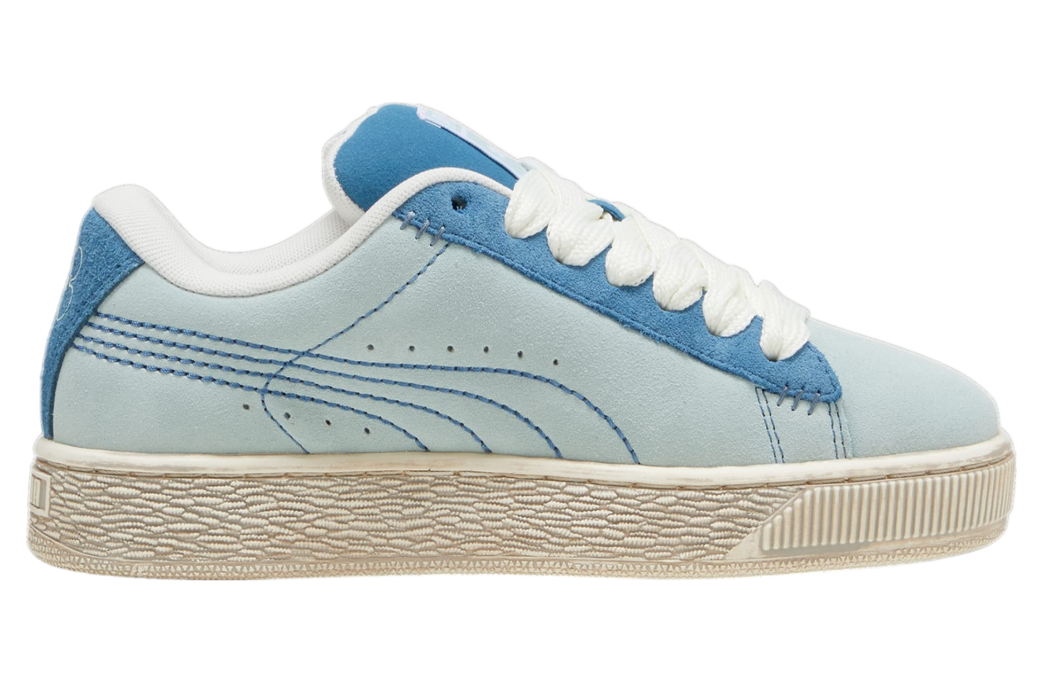 Puma Suede Xl Skater Bloom GS Frosted Dew / Blue Horizon