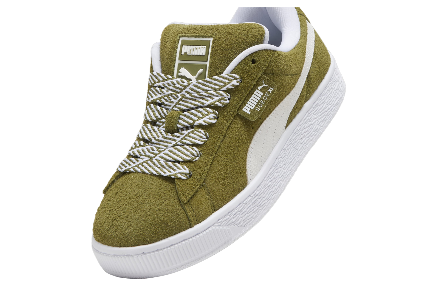 Puma Suede Xl Soft WMNS Olive Green / White