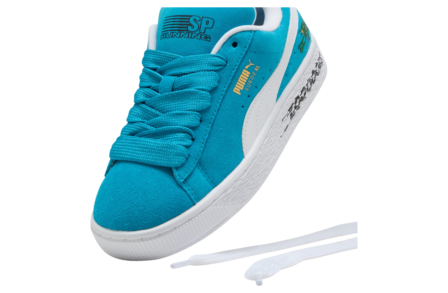 Puma Suede XL Super Puma GS Tropical Blue / White
