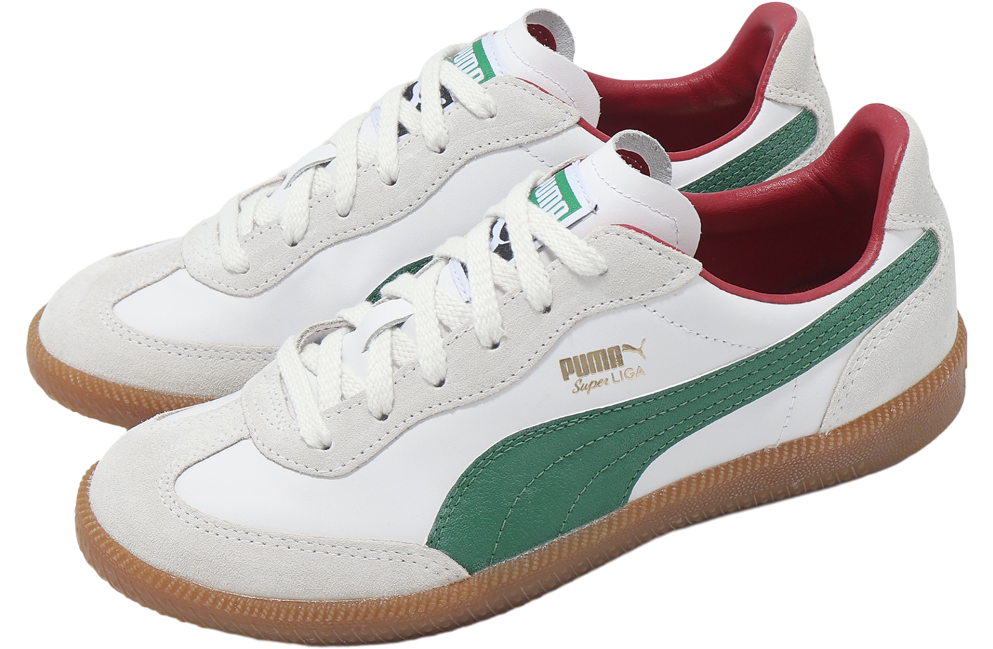 Puma Super Liga OG Retro White / Green