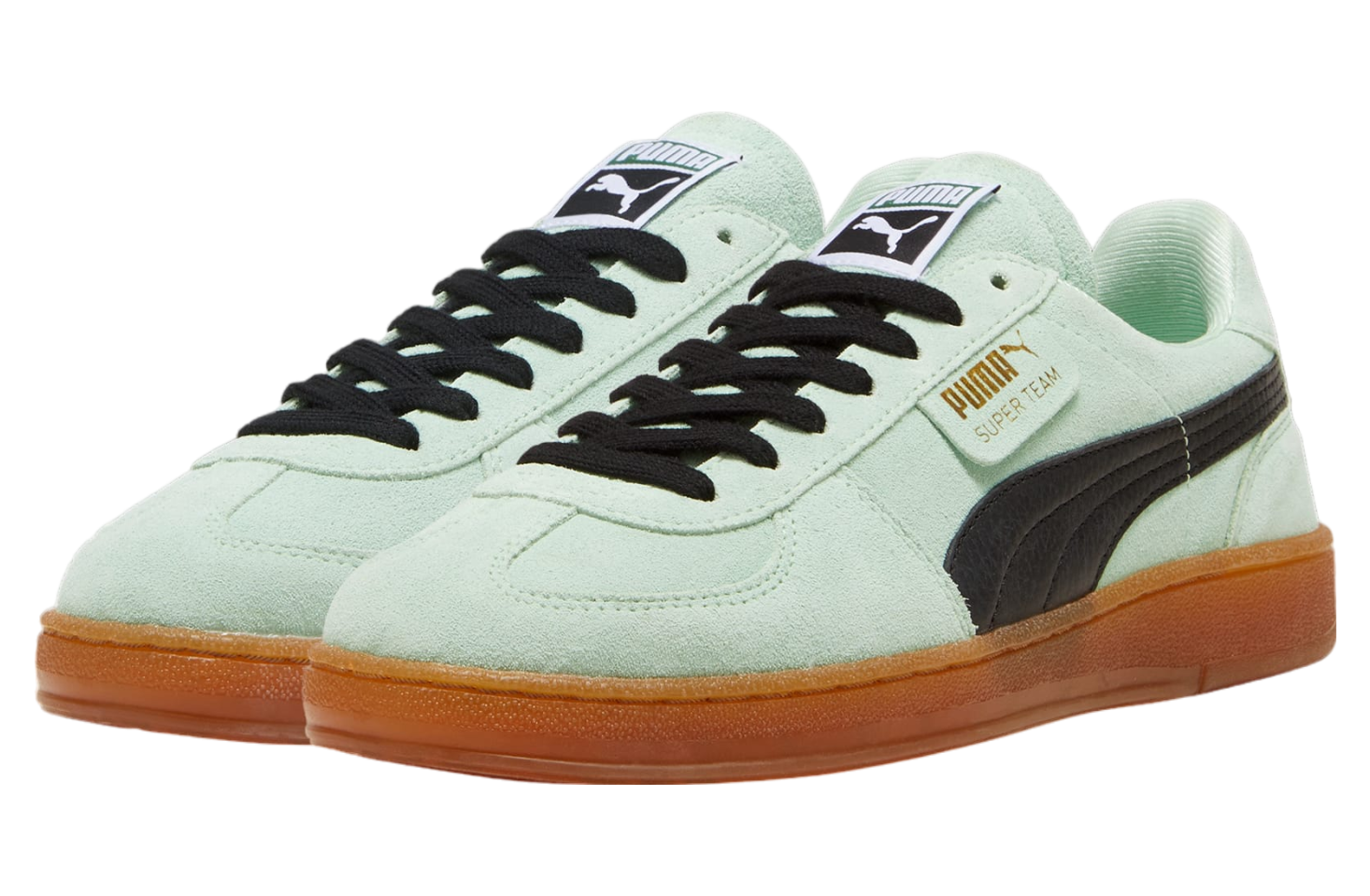 Puma Super Team Suede Fresh Mint / White