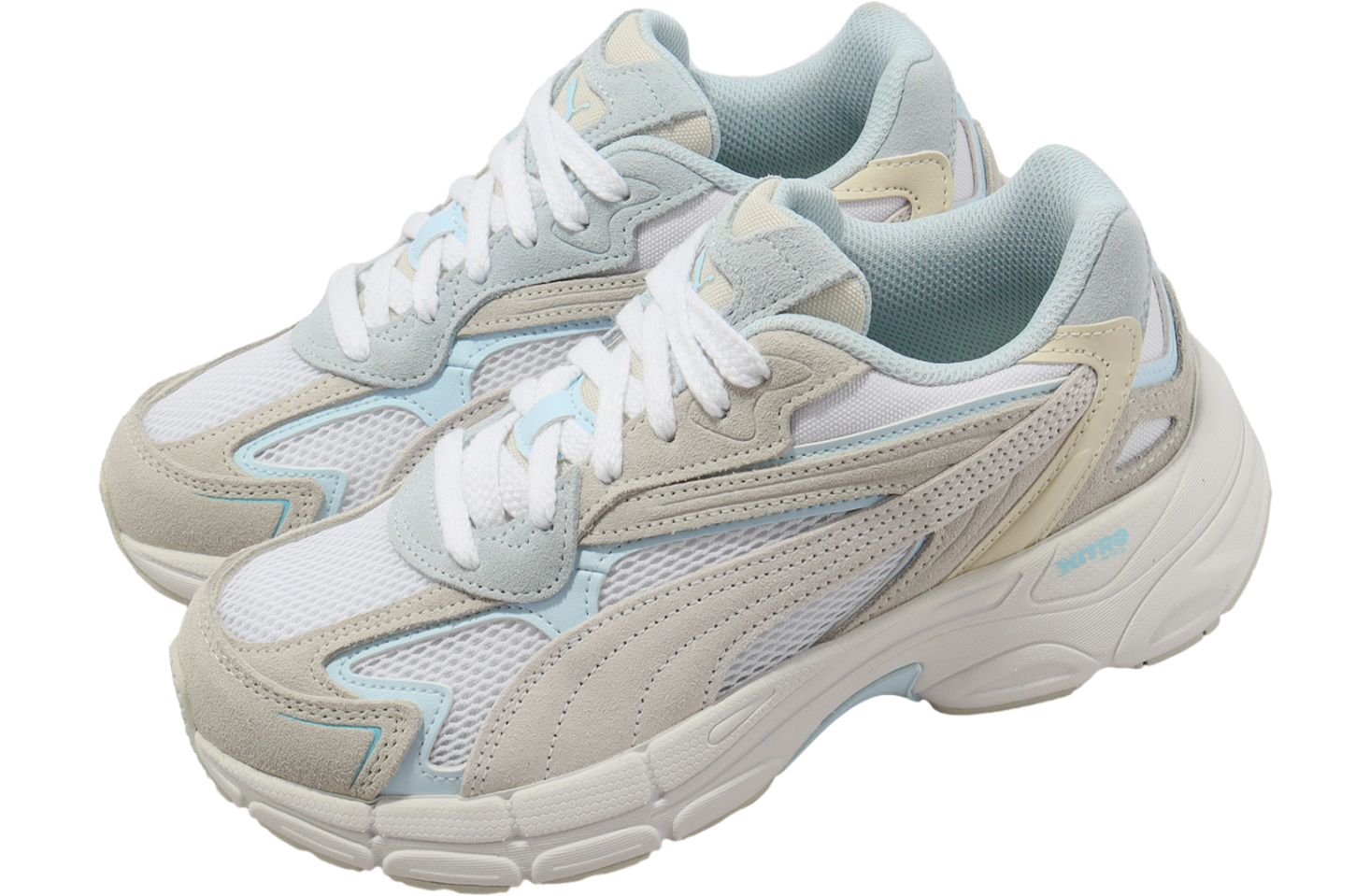 Puma Teveris Nitro White / Icy Blue