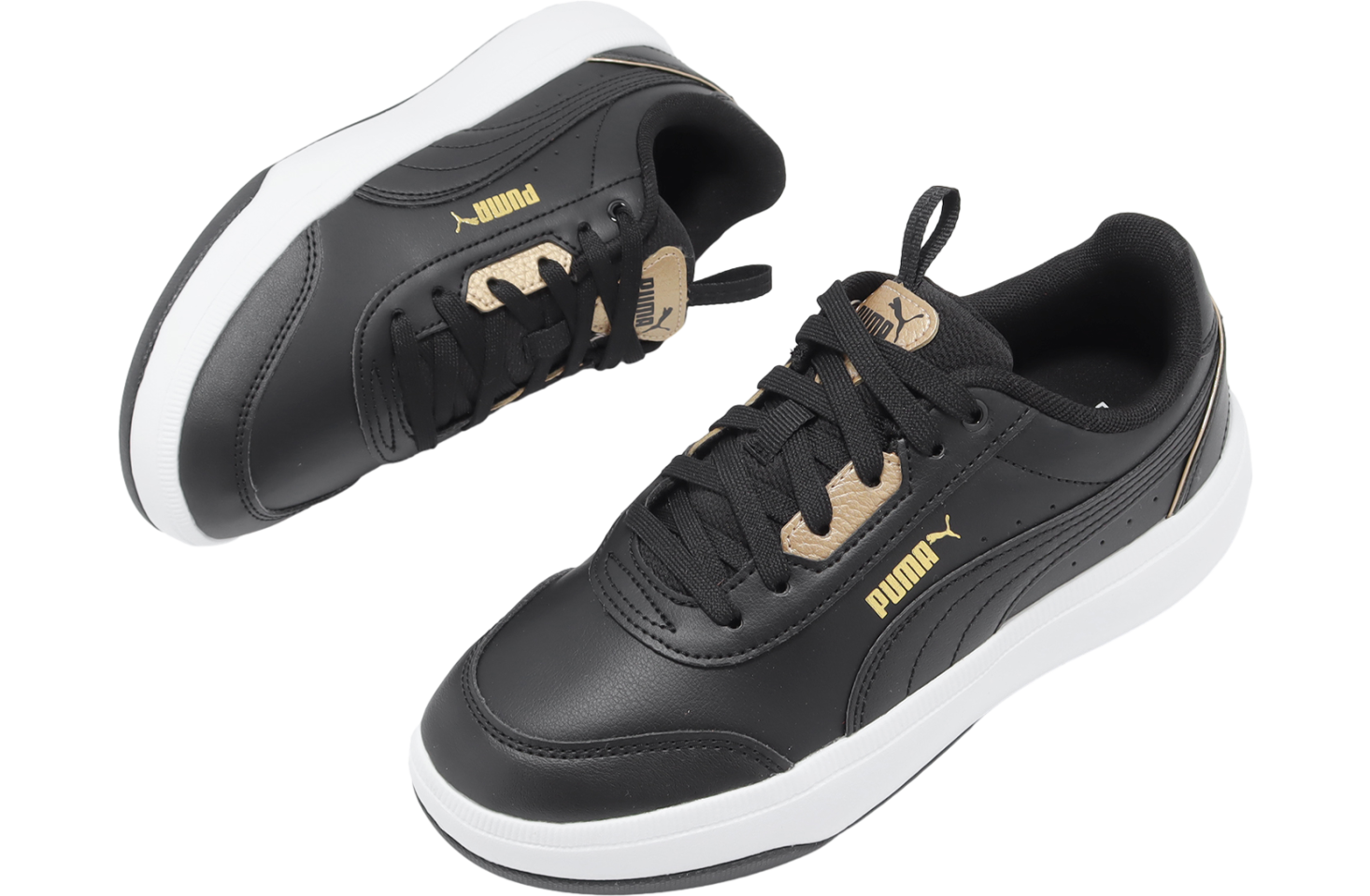 Puma Tori Pop-up Metallics Wmns Black / Gold