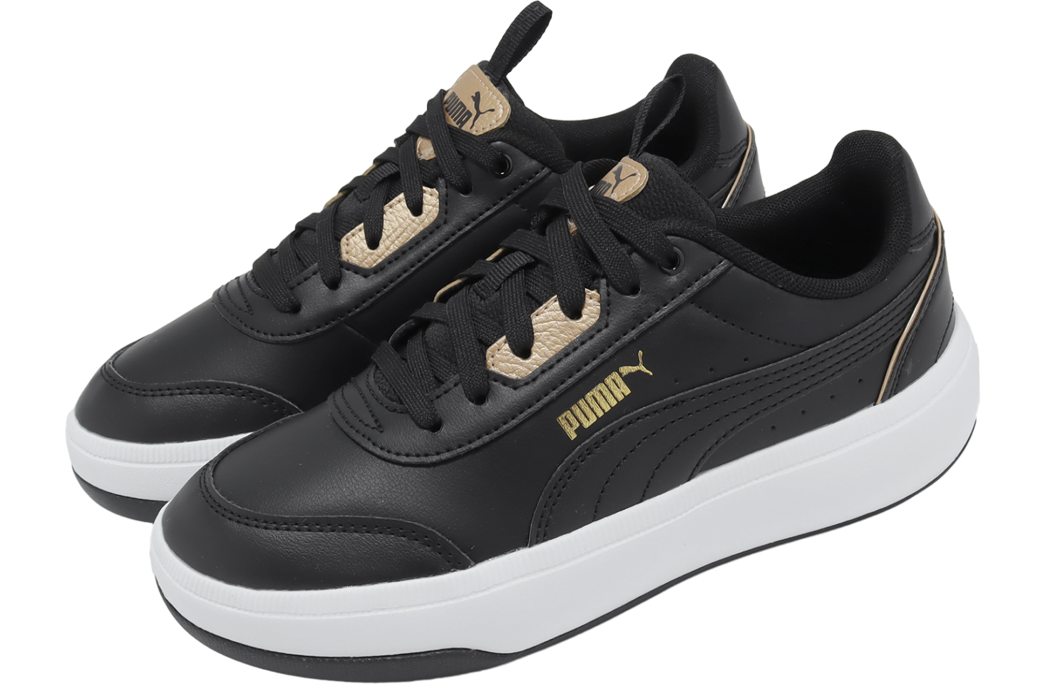 Puma Tori Pop-up Metallics Wmns Black / Gold