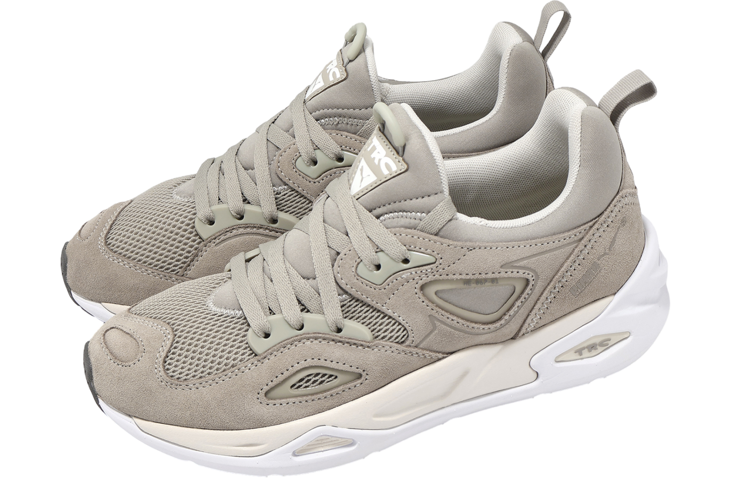 Puma TRC Blaze Tonal Pebble Gray / Whisper White - Mar 2023