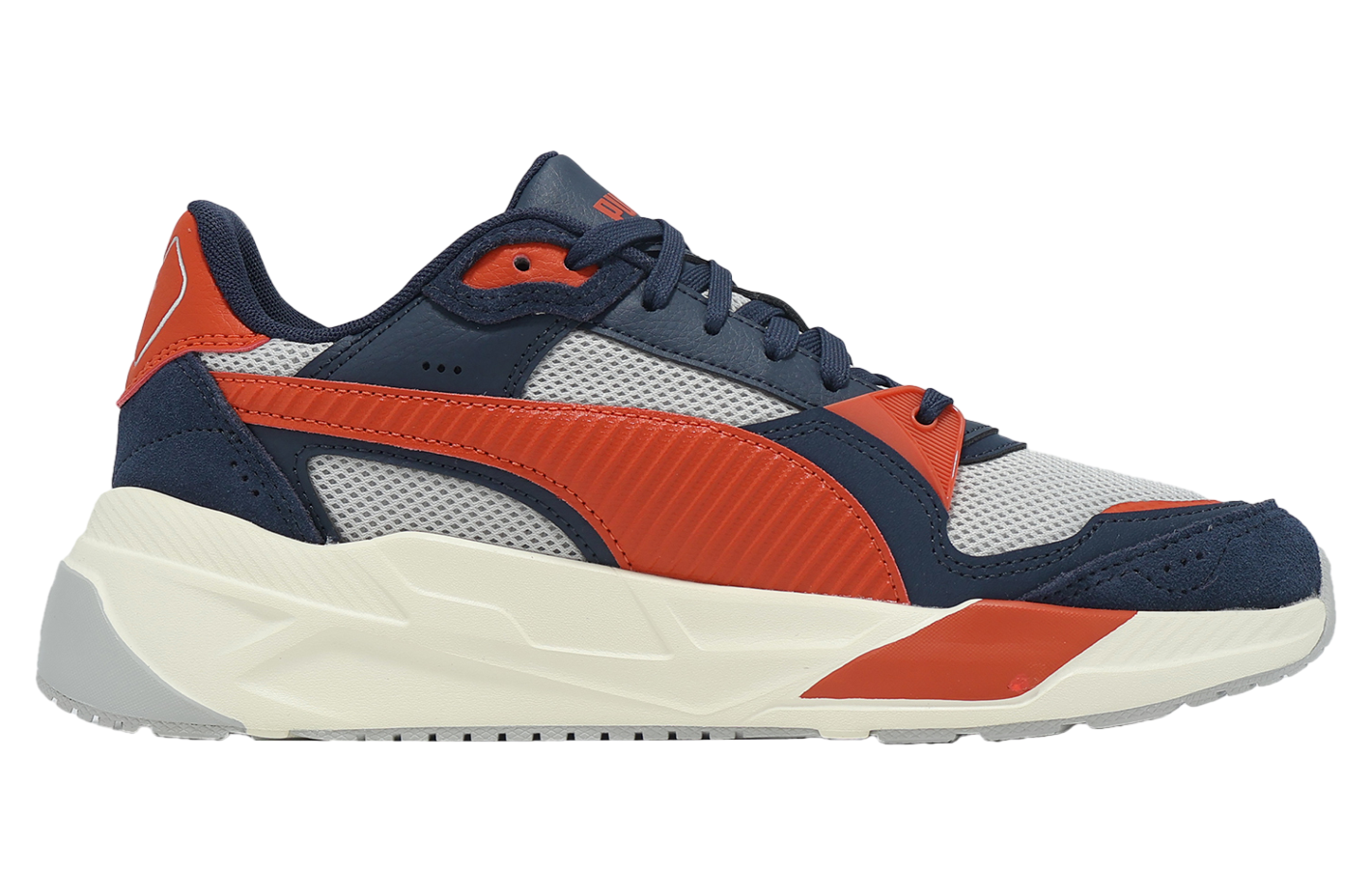 Puma Trinity 2 Light Gray / Red Fire