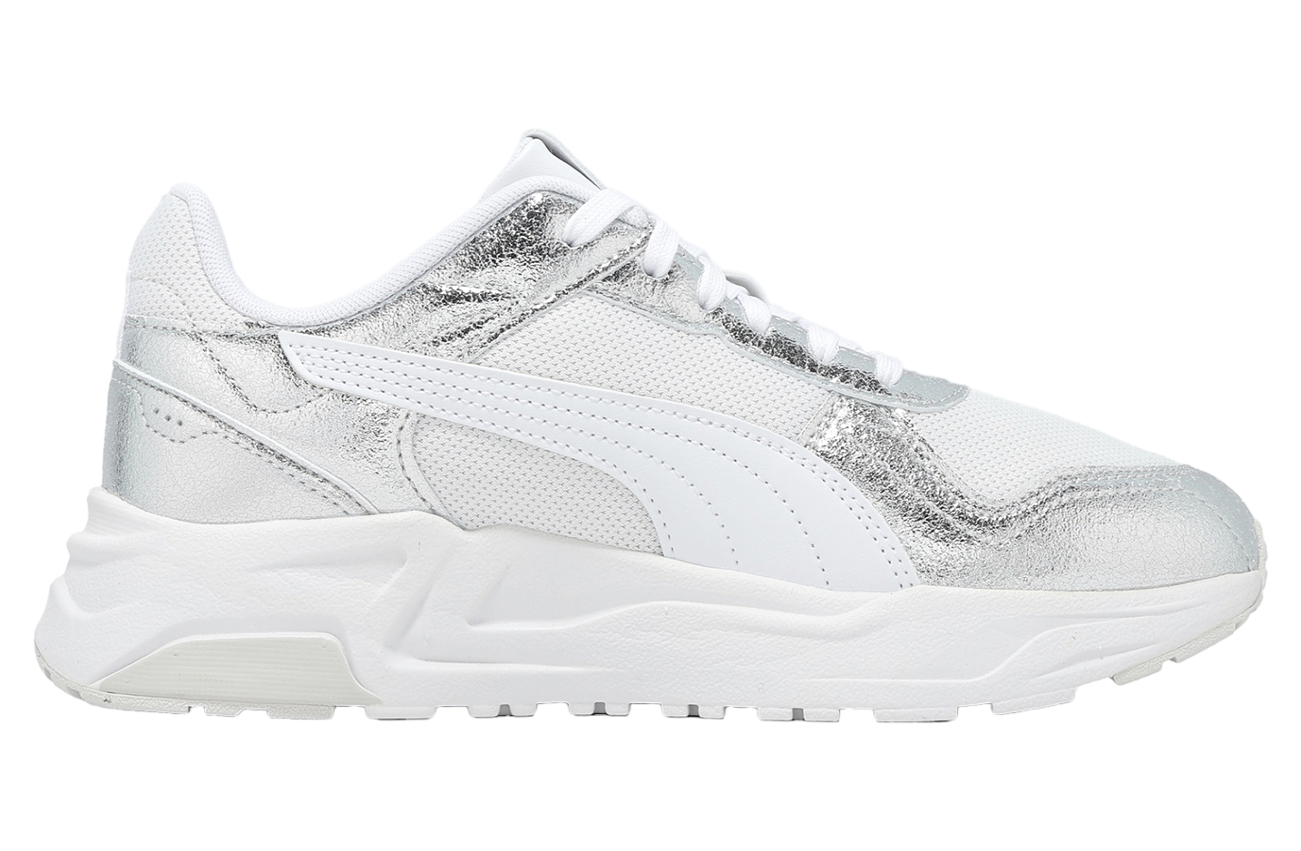 Puma Trinity 2 LT Metallic WMNS White / Metallic Silver