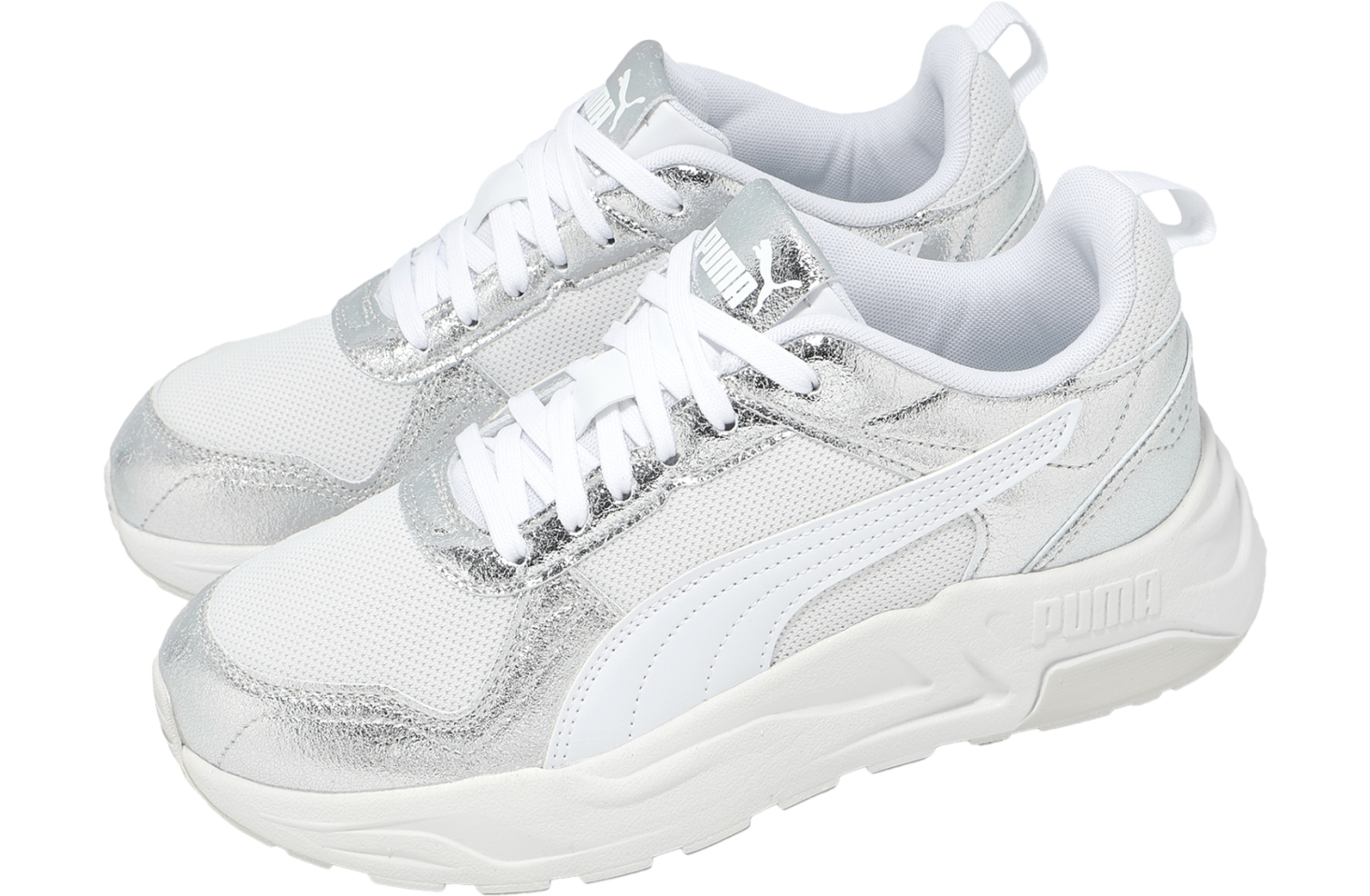 Puma Trinity 2 LT Metallic WMNS White / Metallic Silver