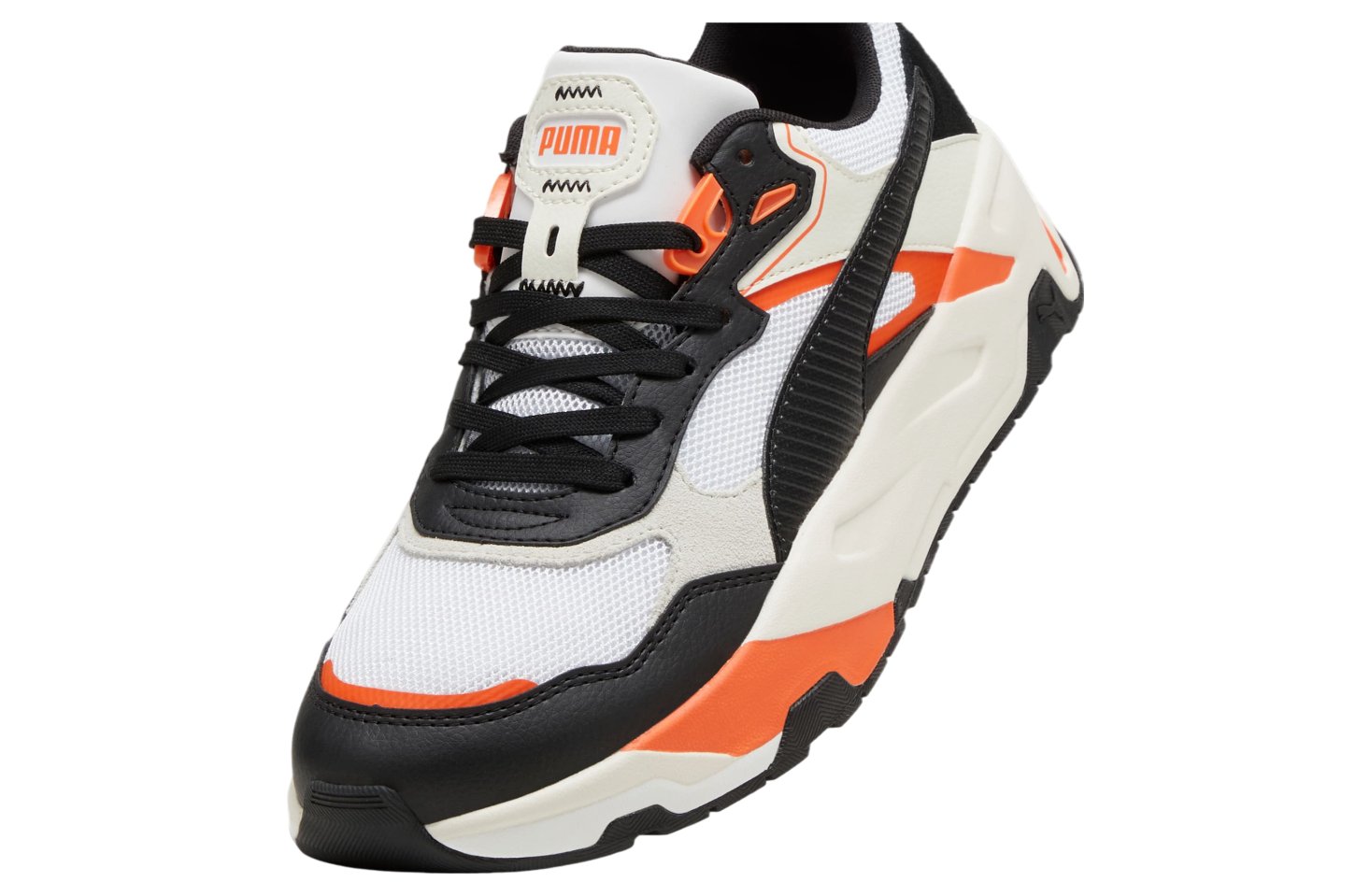 Puma Trinity White / Flame Flicker