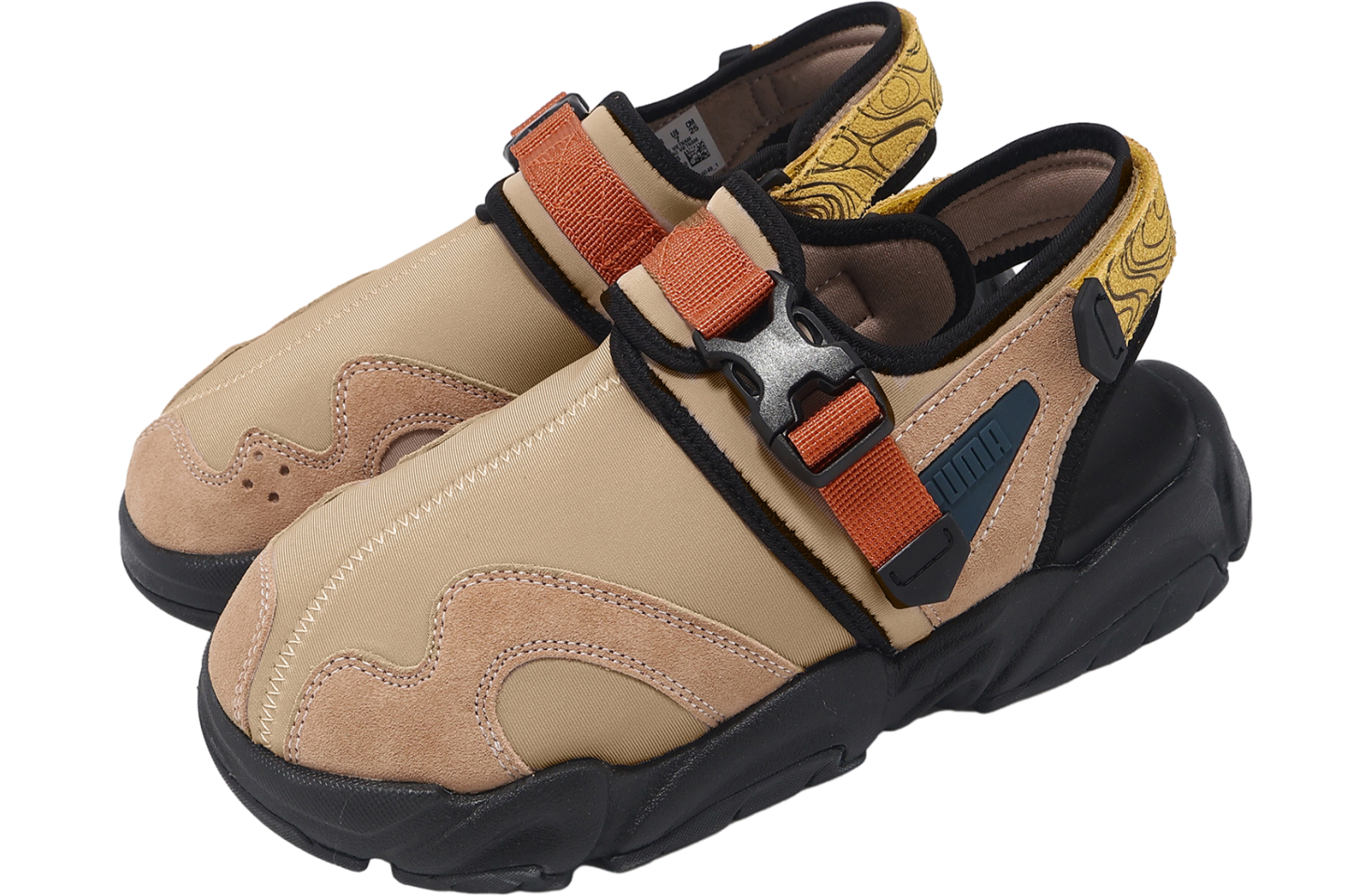 スニーカー PUMA TS01 Nylon Chestnut Brown Black 39648402 Puma TS-01 Retro Dusty Tan / Black - Jun 2024 - 39074803
