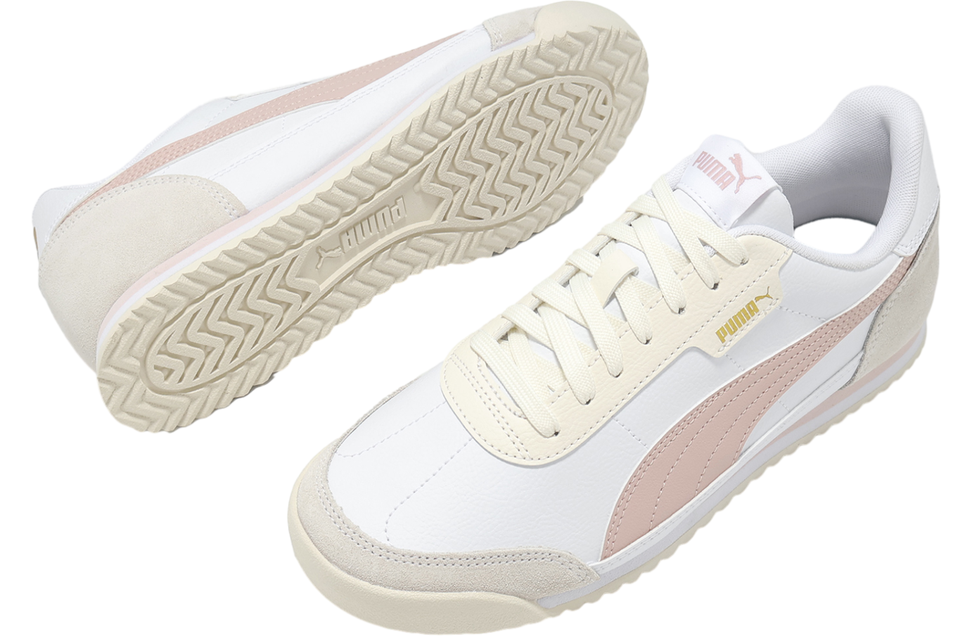 Puma Turino Ii Og White / Pink