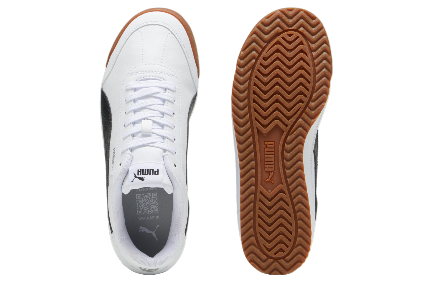 Puma Turino Ii White / Black / Gum