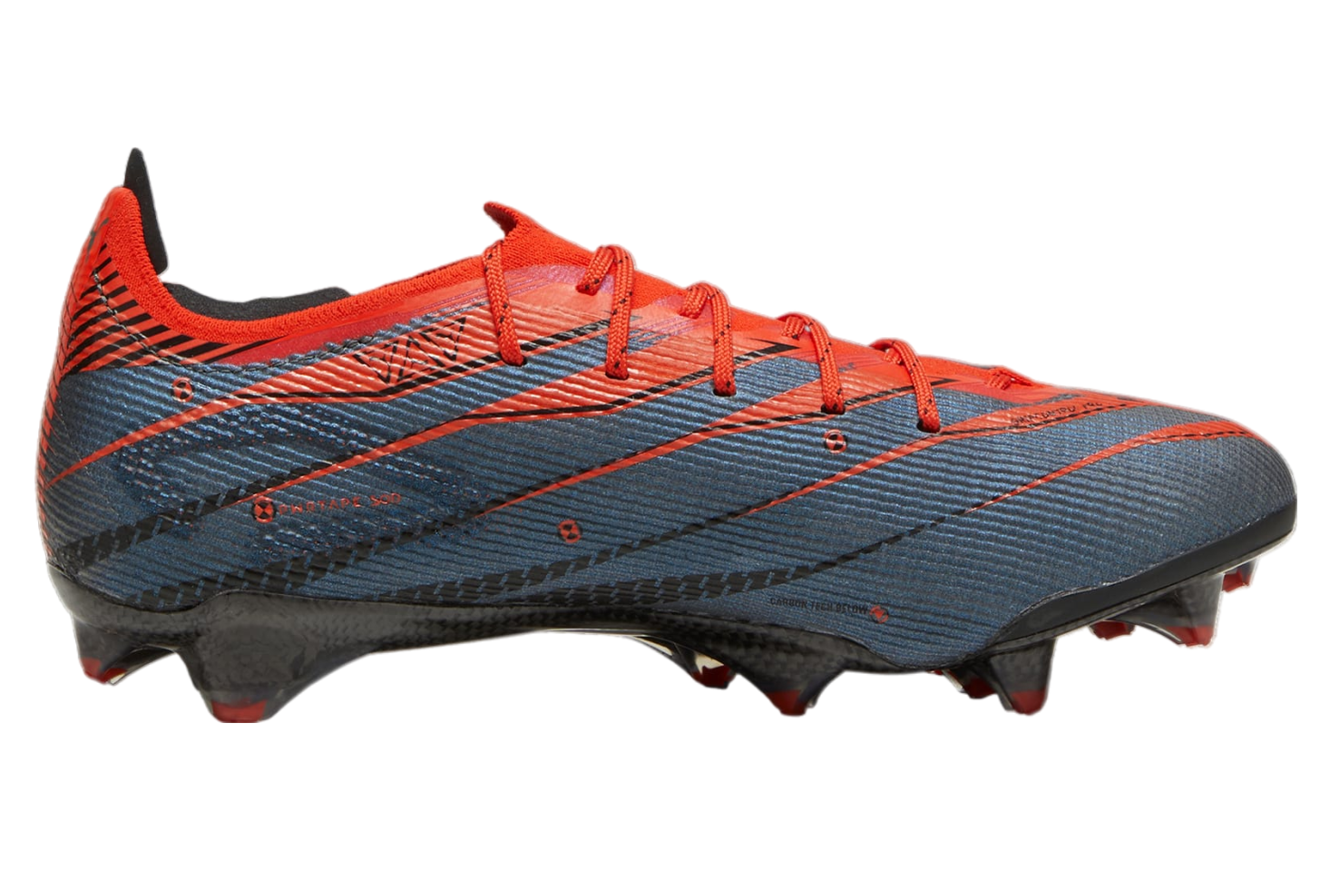 Puma Ultra 5 Carbon Speed FG Black / Fiery Coral