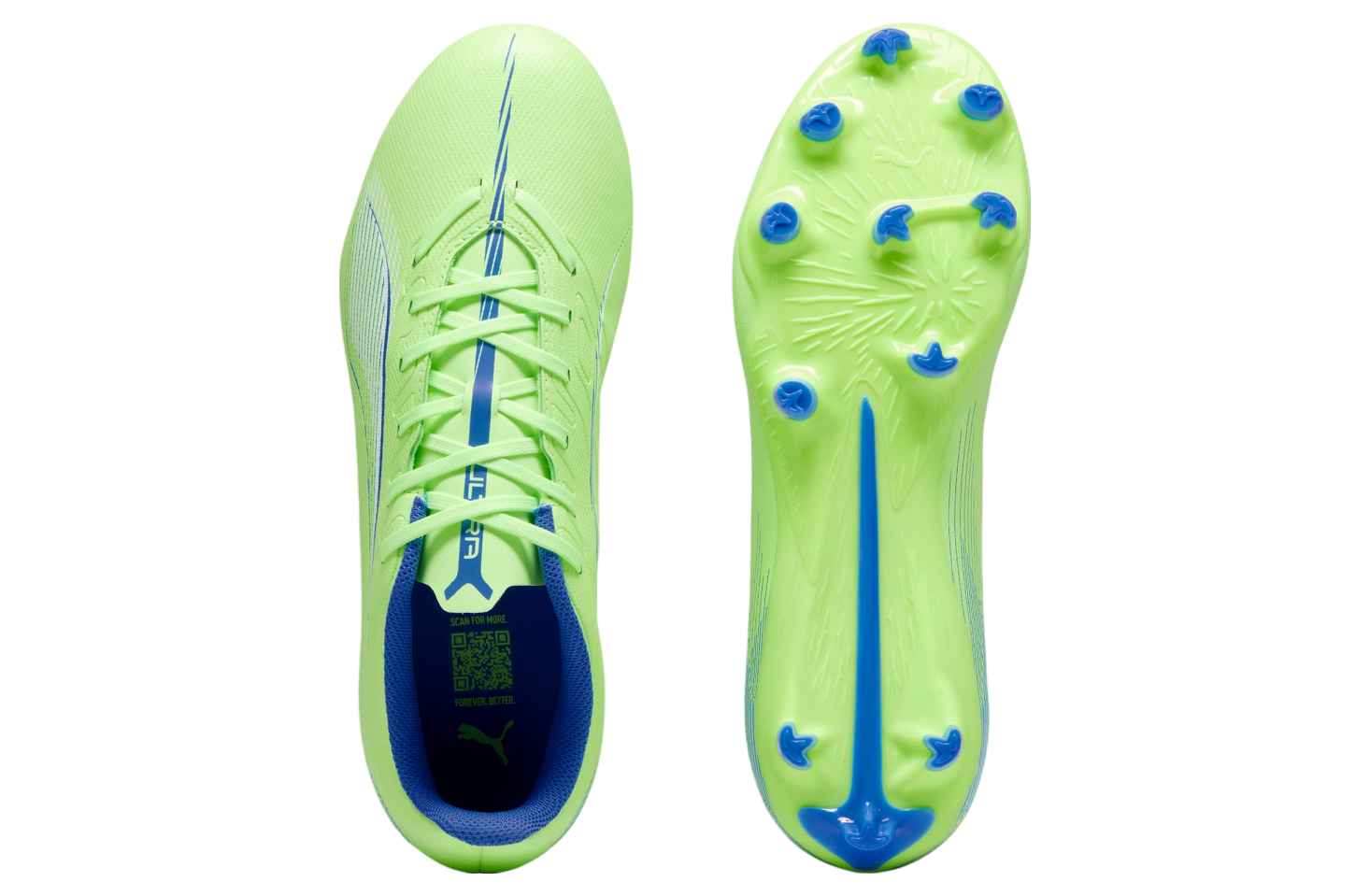 Puma Ultra 5 Play FG/AG Fizzy Apple / White