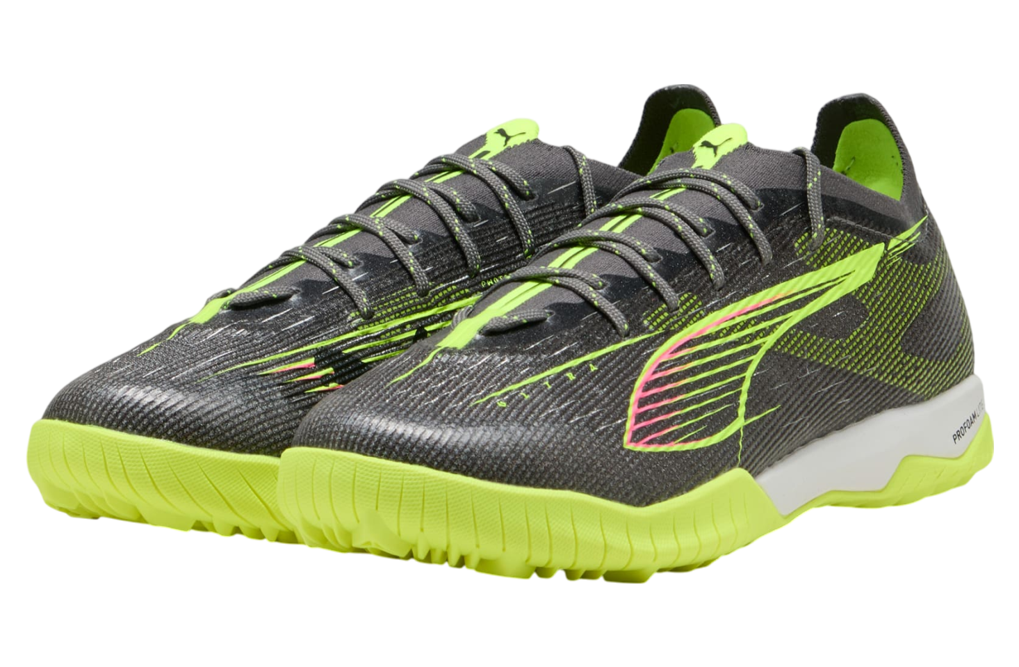 Puma Ultra 5 Pro Cage Matte Aged Silver / Yellow Alert