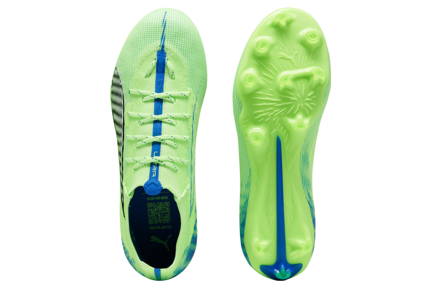 Puma Ultra 5 Pro FG/AG Fizzy Apple / White