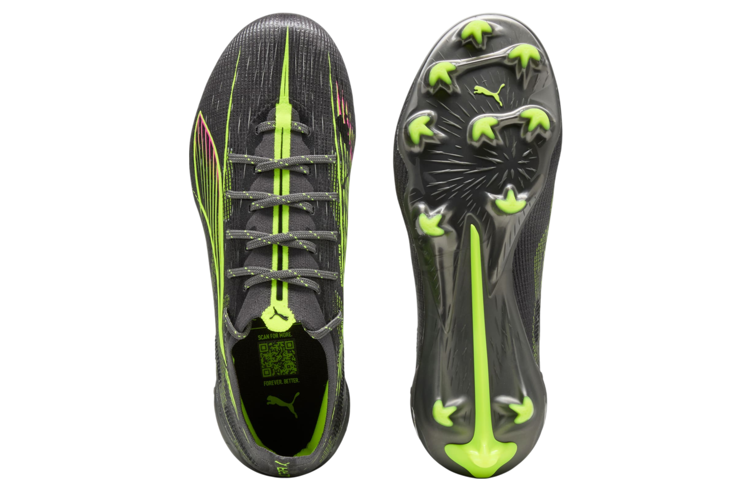 Puma Ultra 5 Ultimate Fg Wmns Matte Aged Silver / Yellow Alert