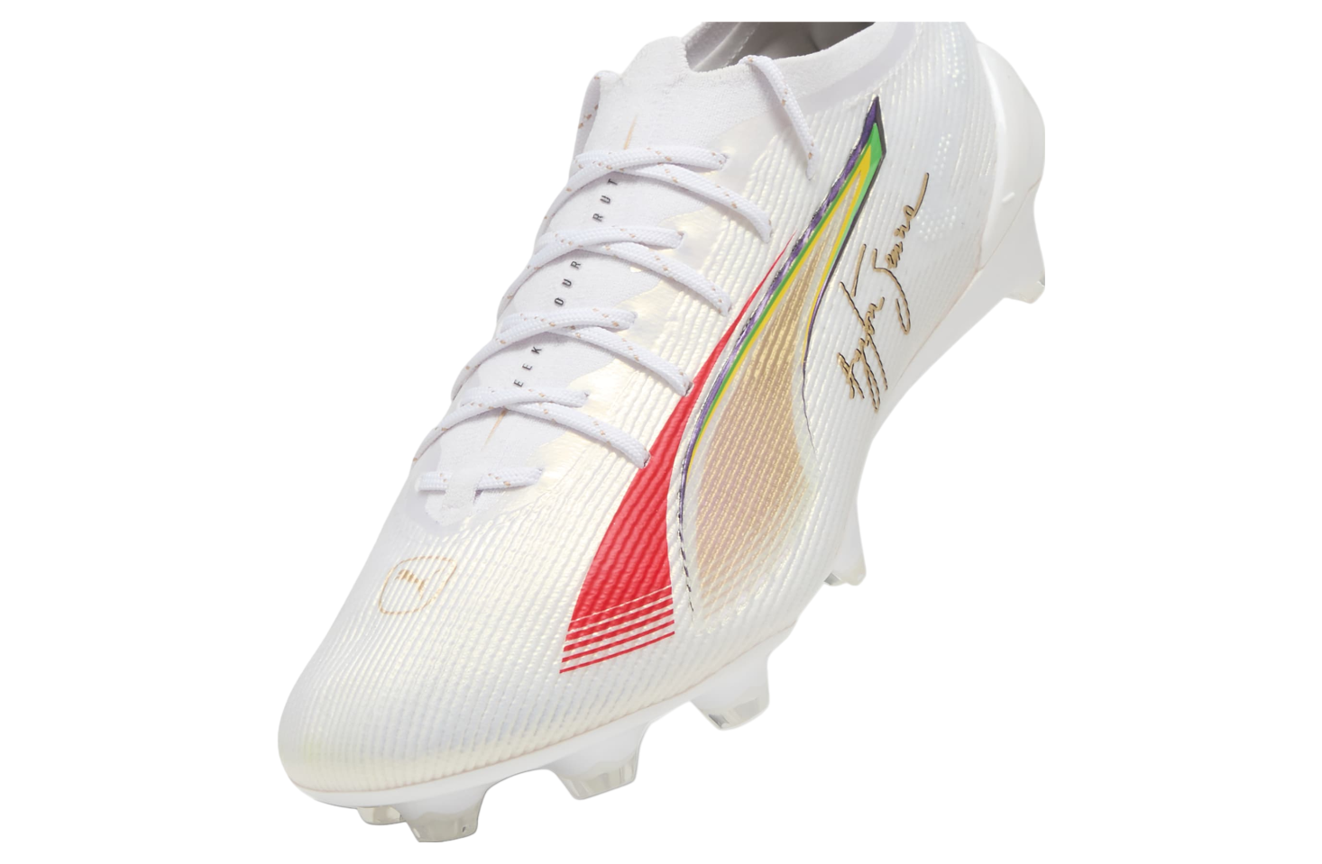 Puma Ultra 5 Ultimate Senna FG White / Gold